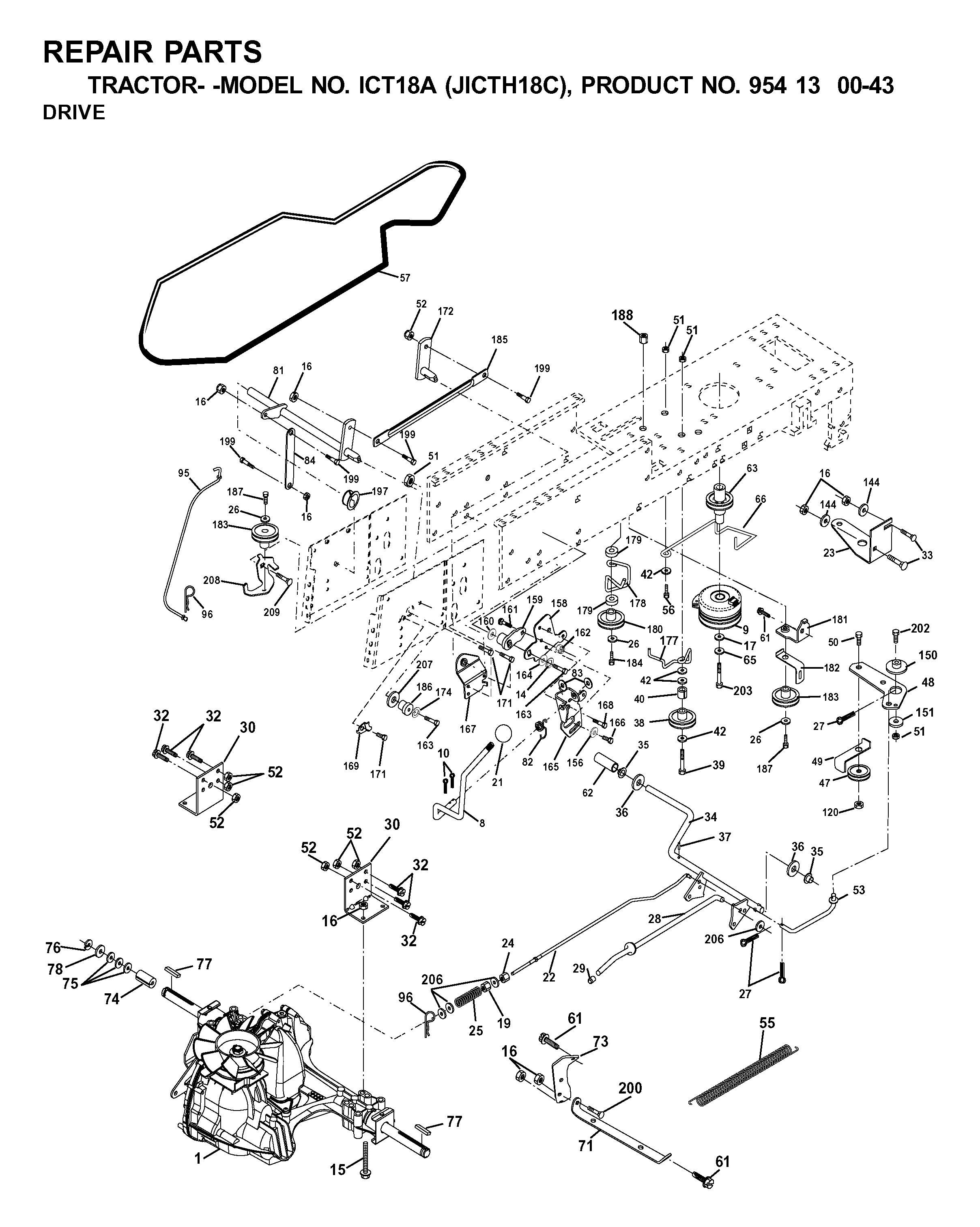 HYDRAULIC PUMP - MOTOR