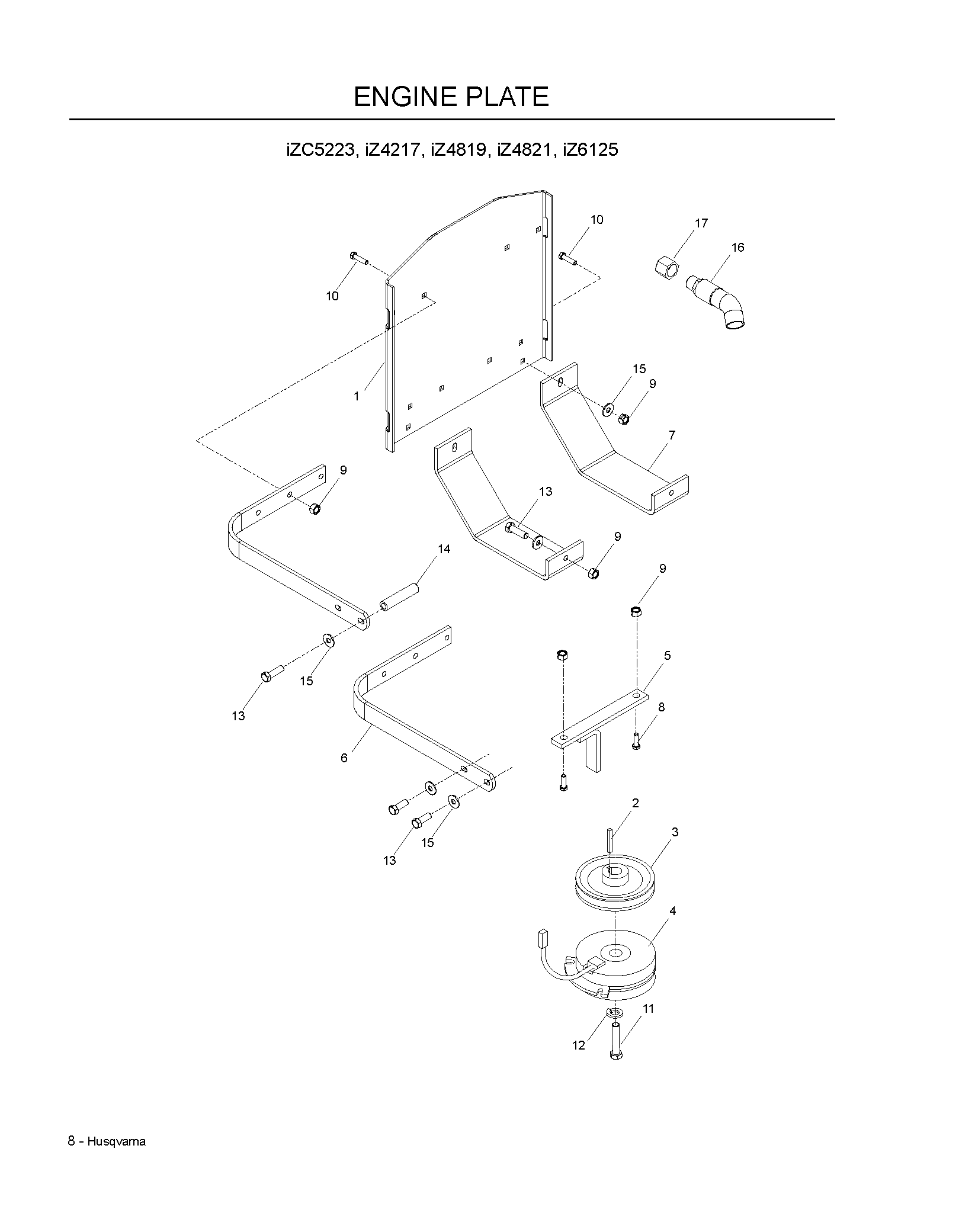 ENGINE PLATE