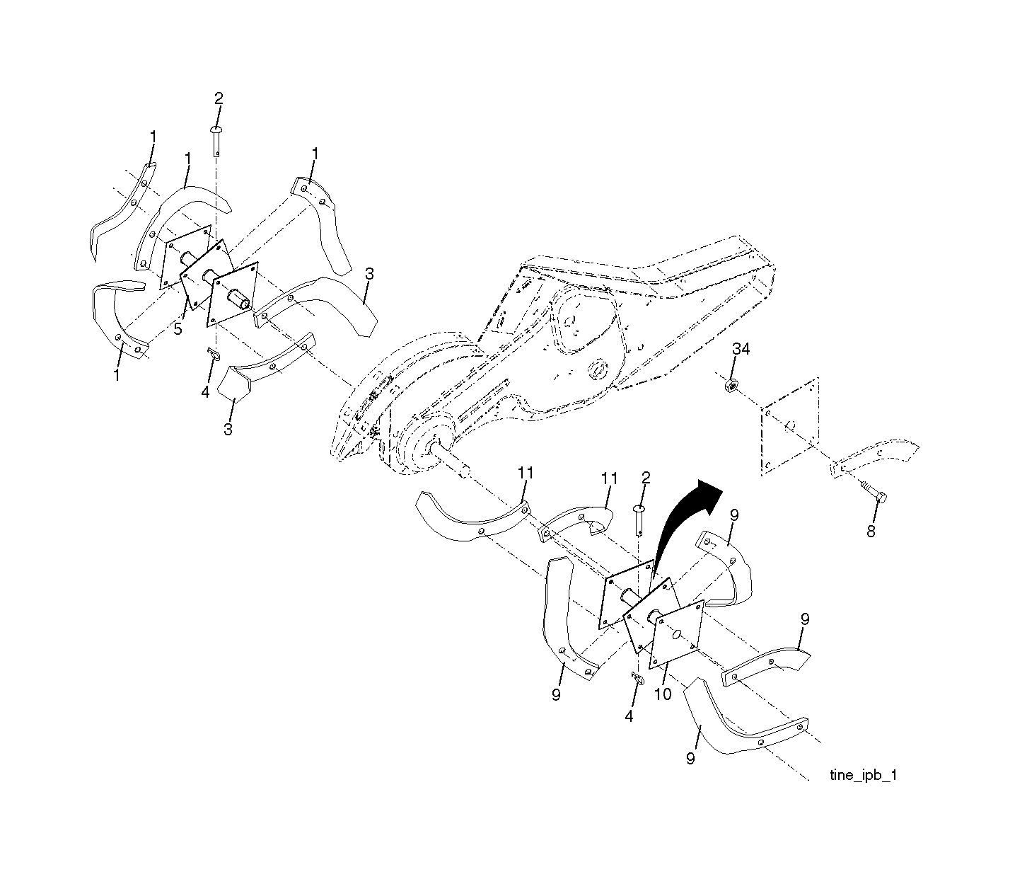 TINE ASSEMBLY