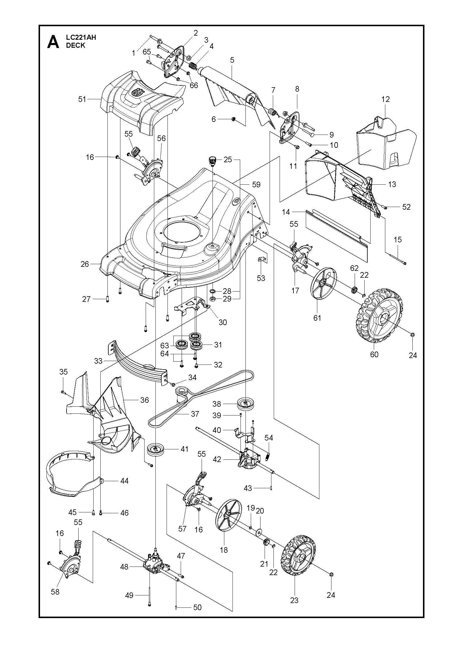 MOWER DECK / CUTTING DECK