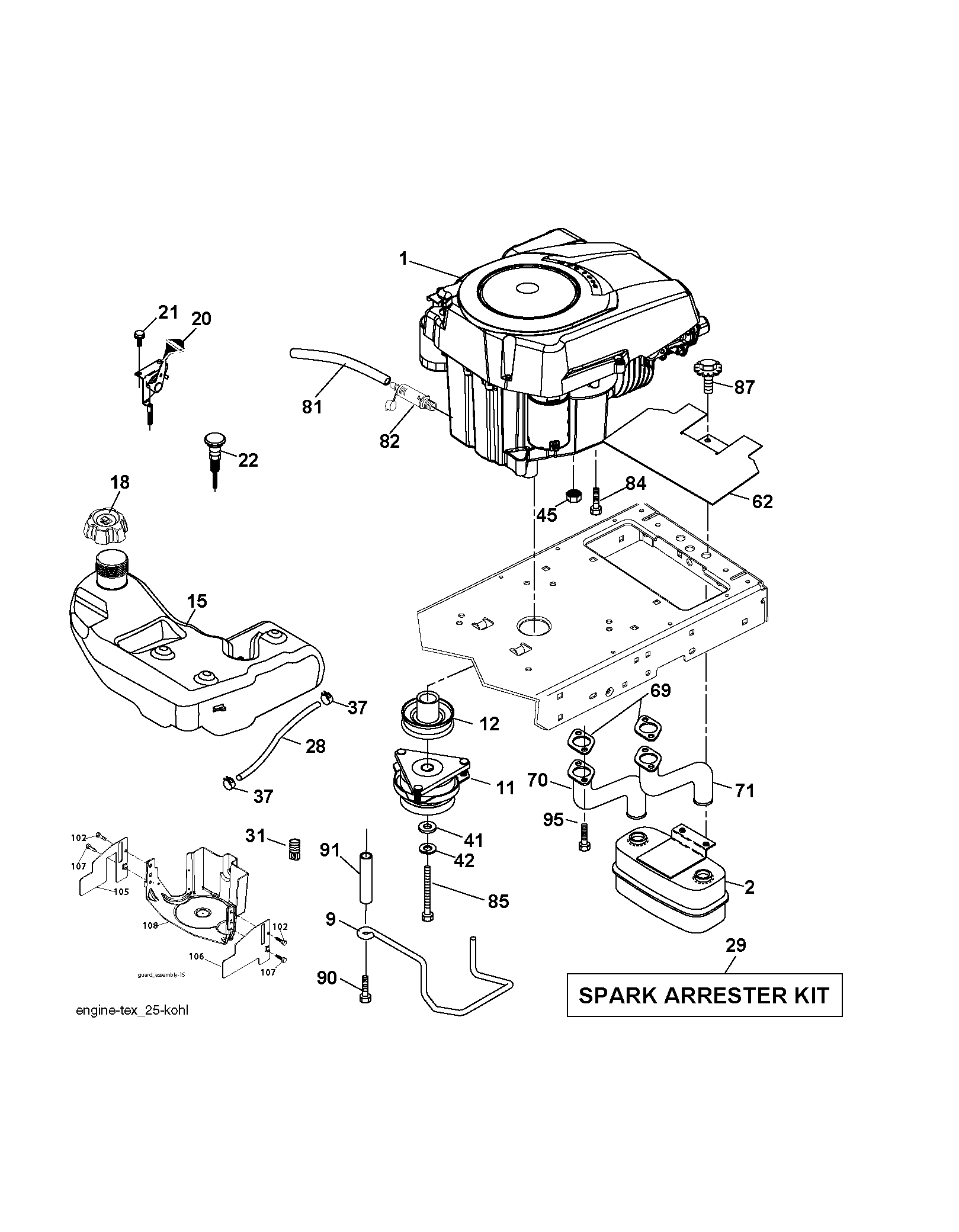 MOWER DECK / CUTTING DECK