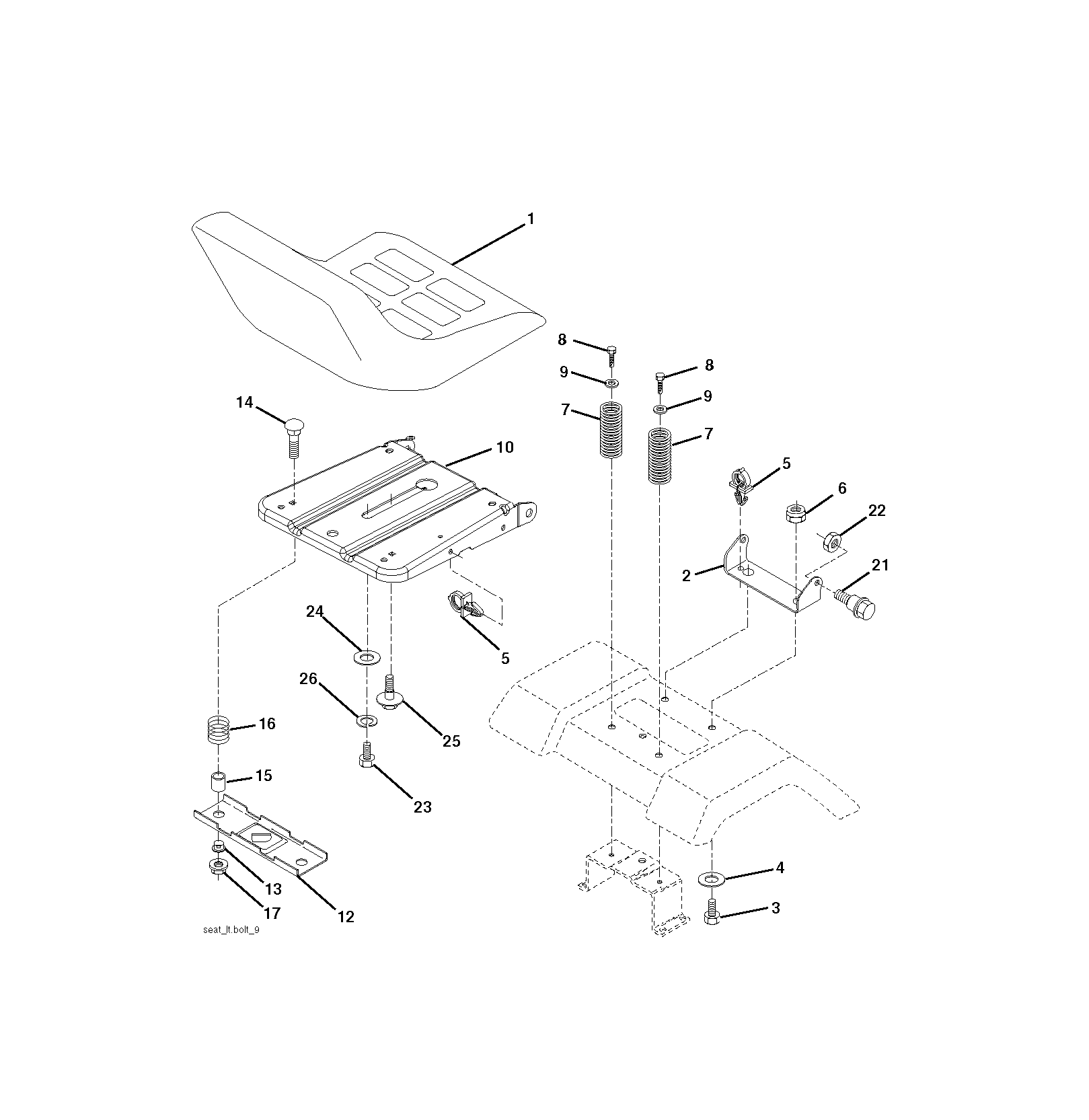 CONTROL PANEL & DISCHARGE CHUTE