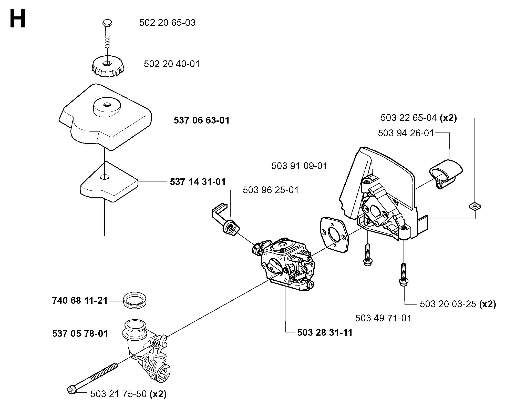 CARBURETOR & AIR FILTER