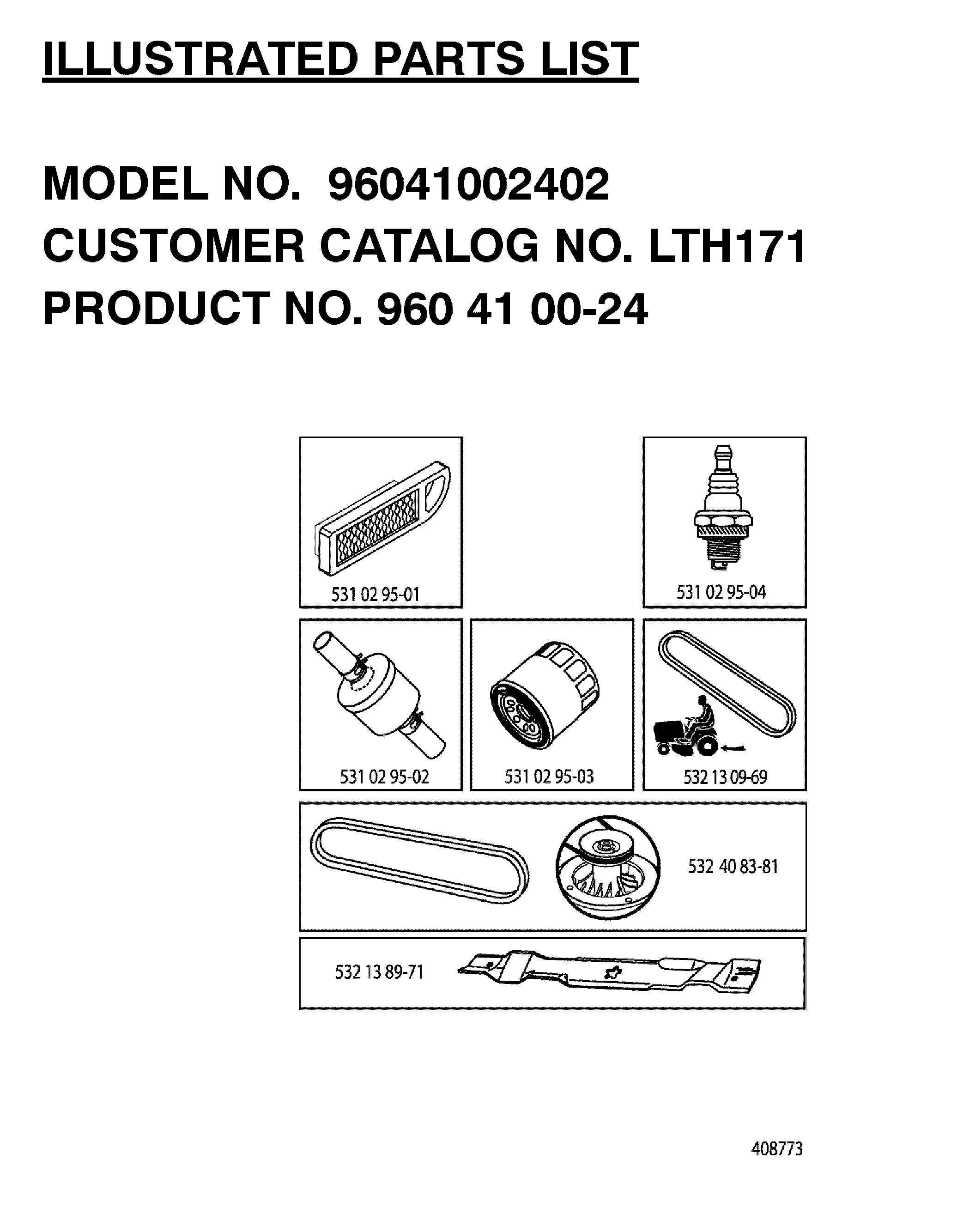 FREQUENTLY USED PARTS