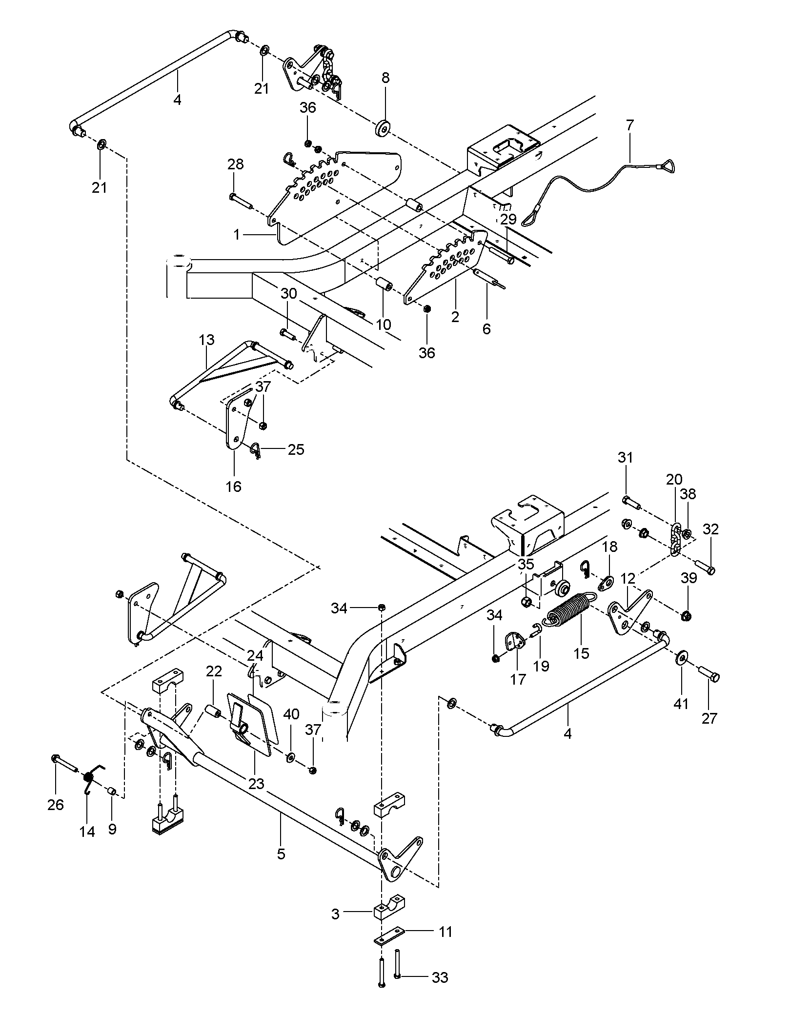 MOWER LIFT / DECK LIFT