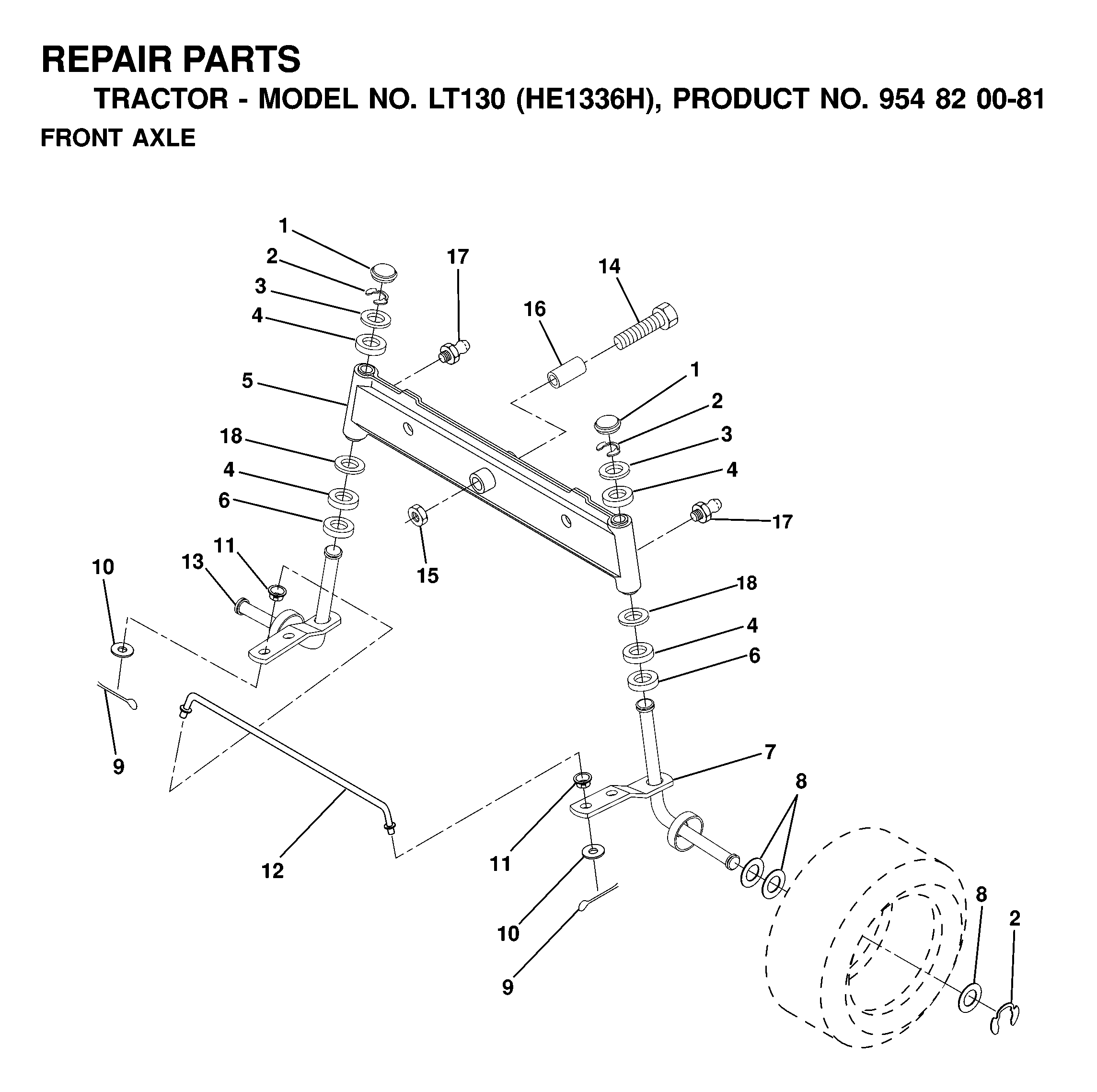FRONT AXLE 
