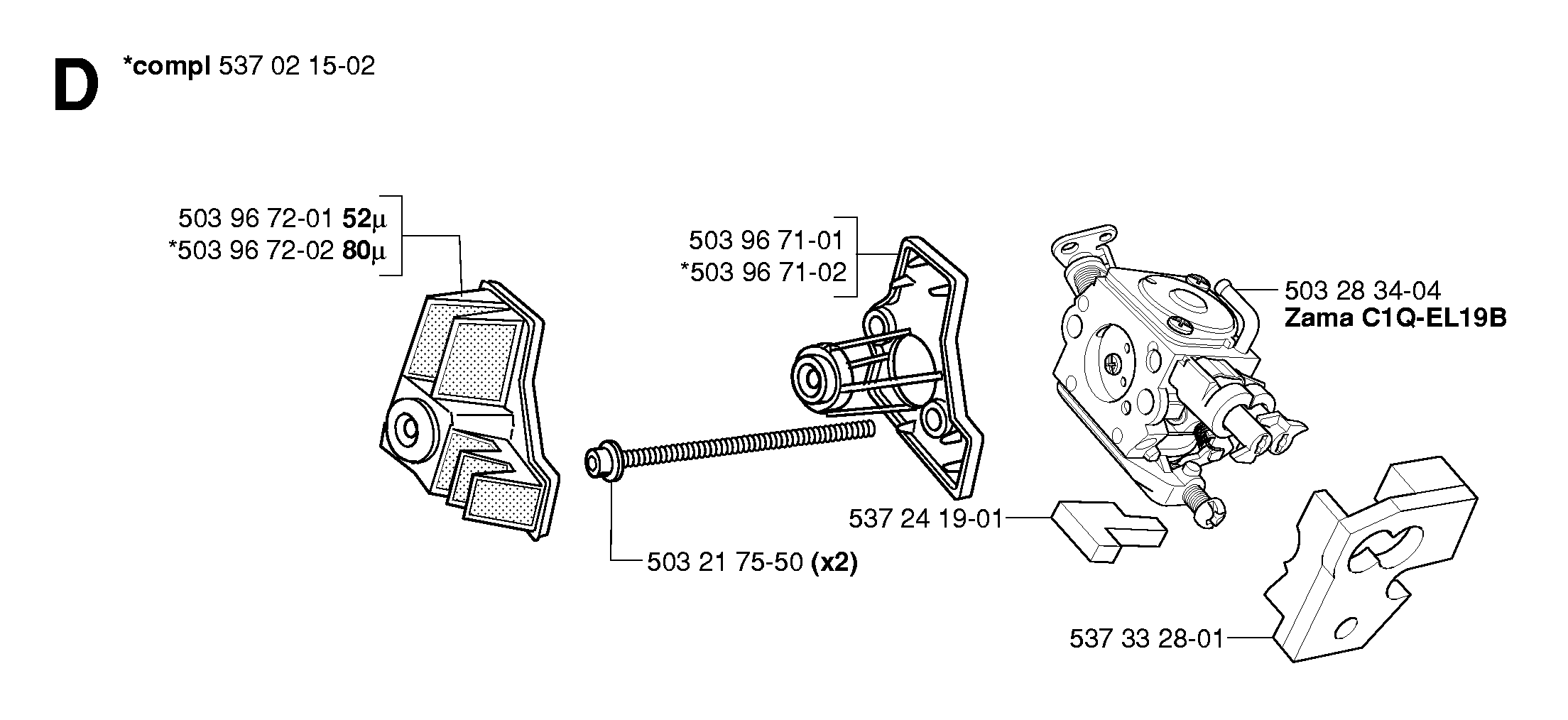 CARBURETOR & AIR FILTER