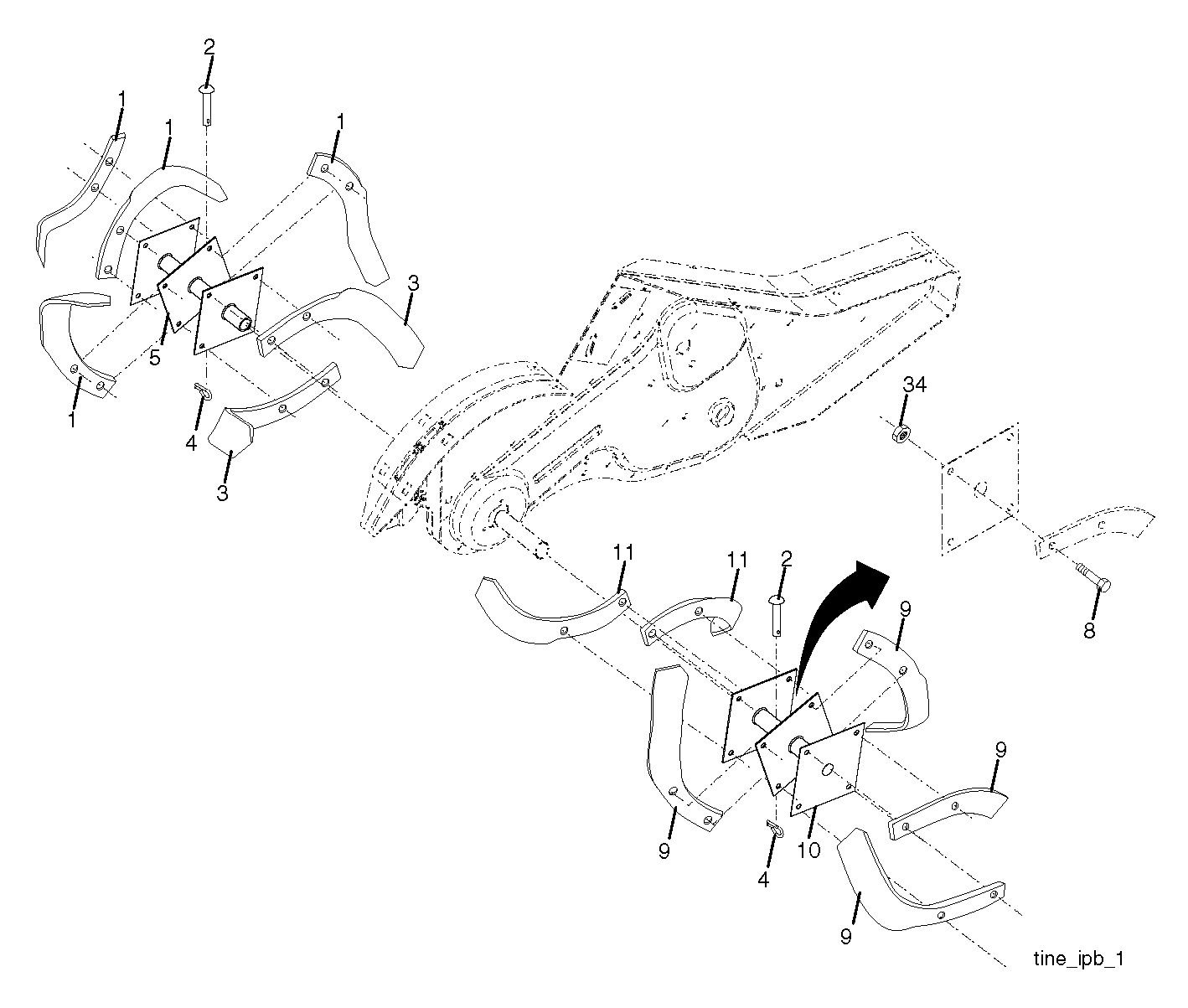 TINE ASSEMBLY