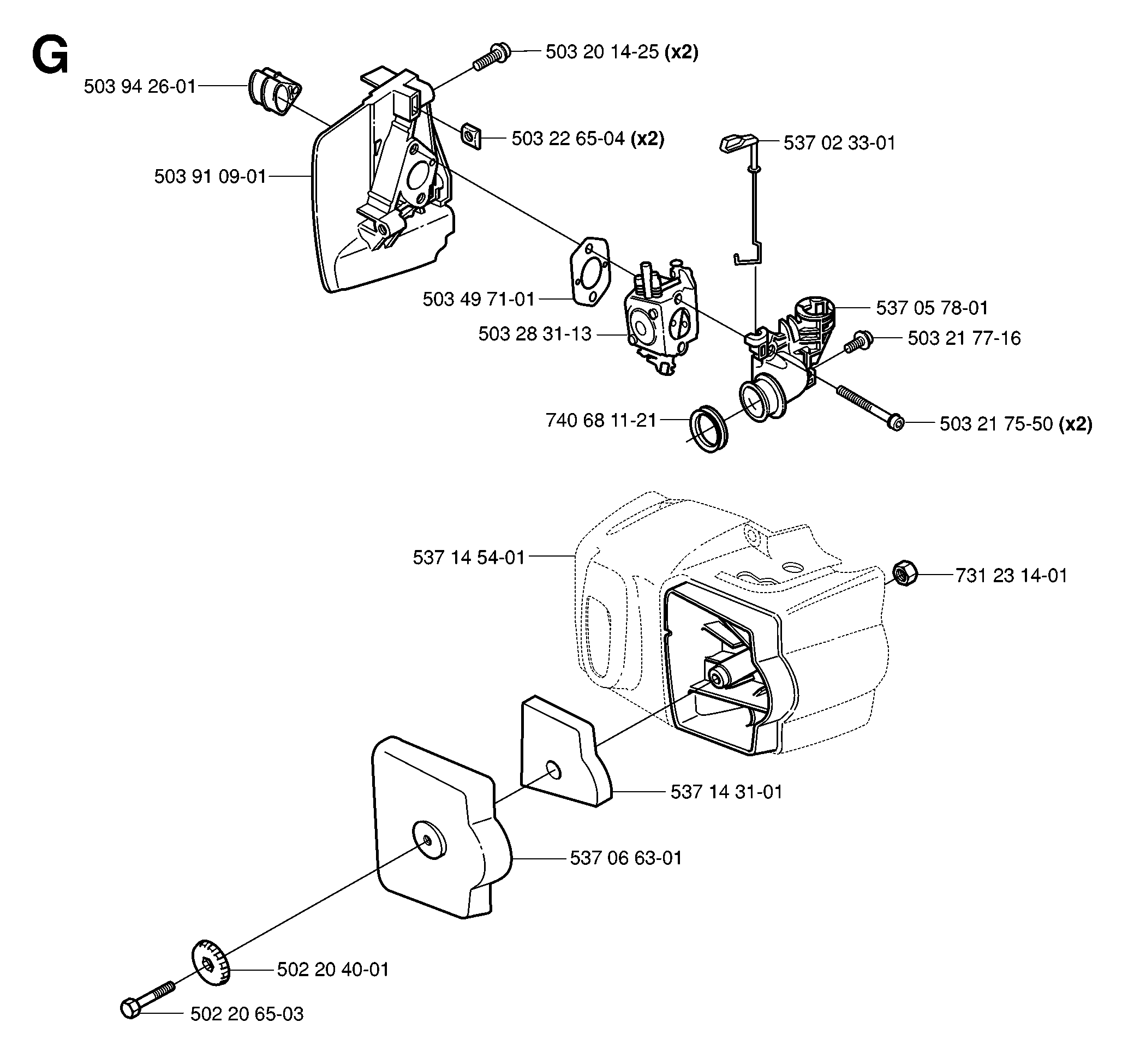 CARBURETOR & AIR FILTER