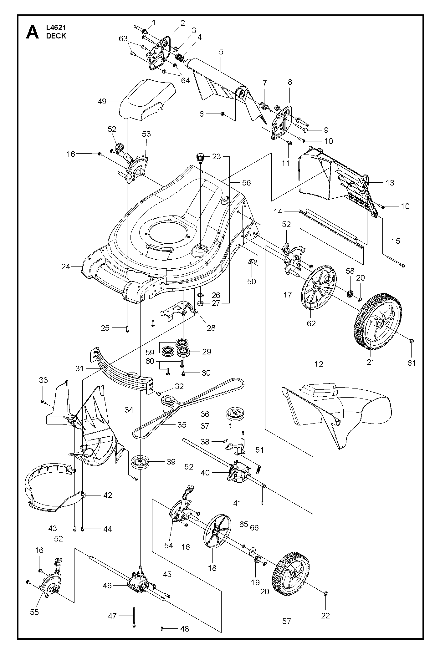 MOWER DECK / CUTTING DECK