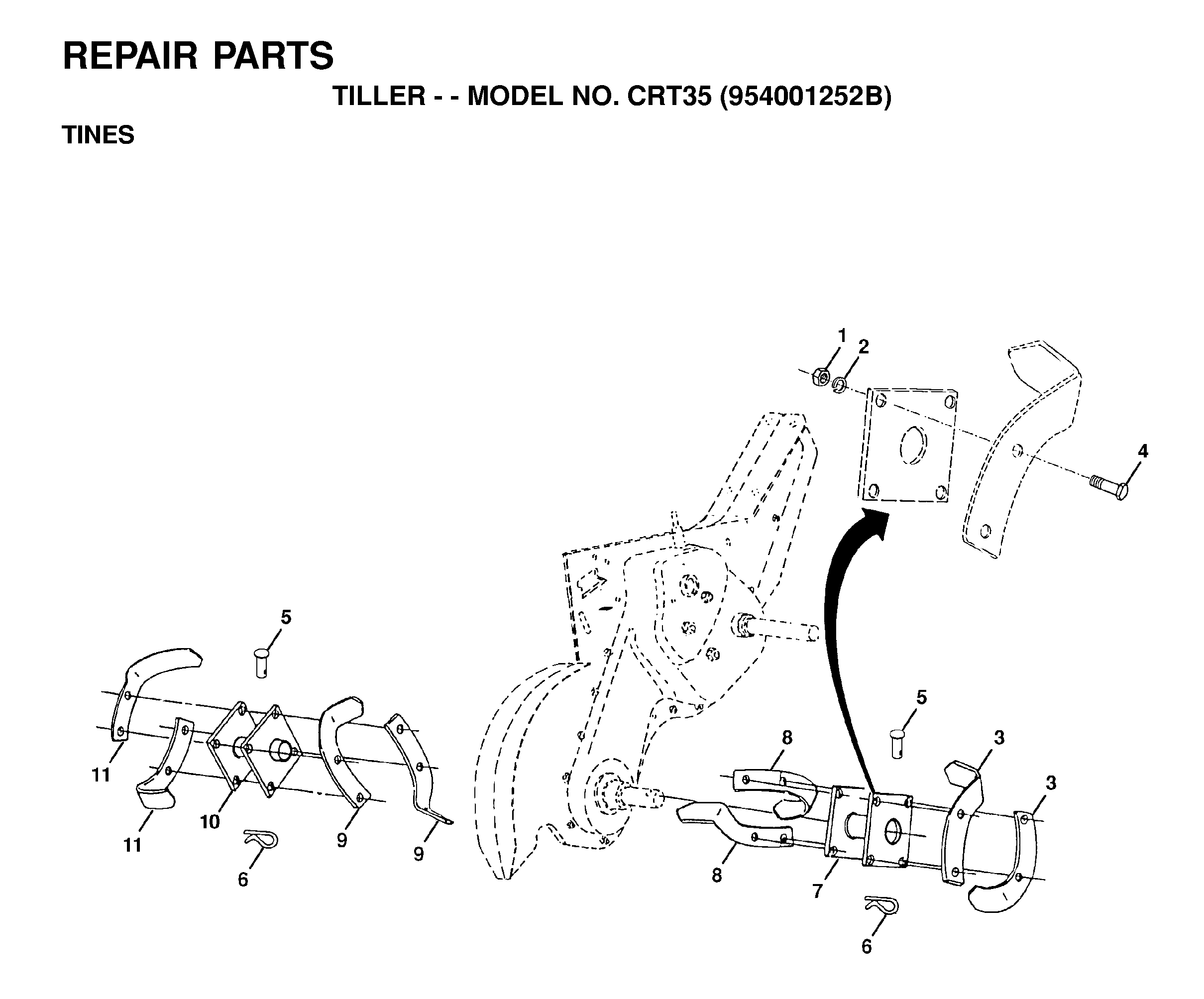 TINE ASSEMBLY
