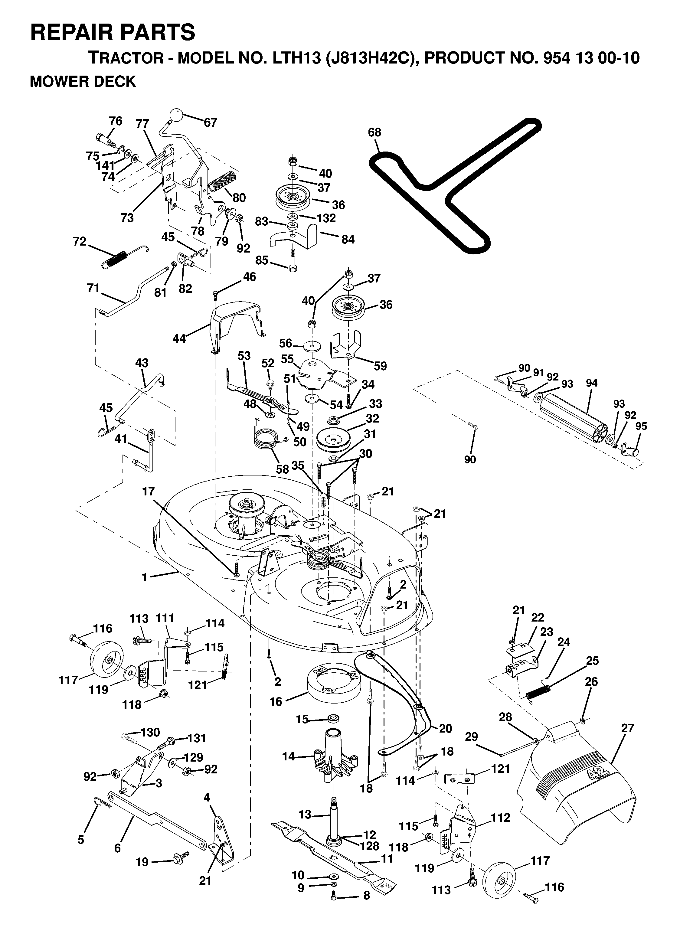 MOWER DECK / CUTTING DECK