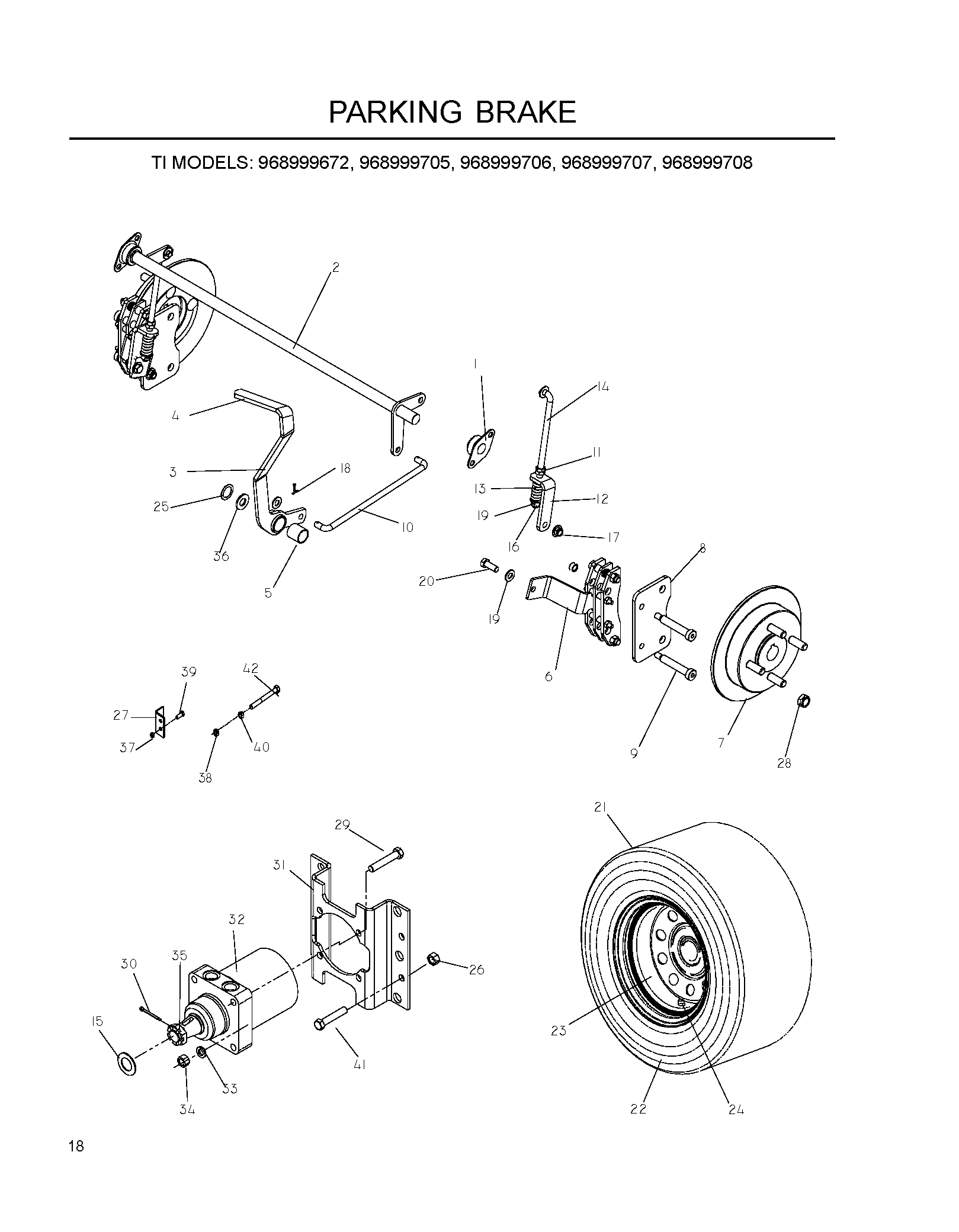PARKING BRAKE