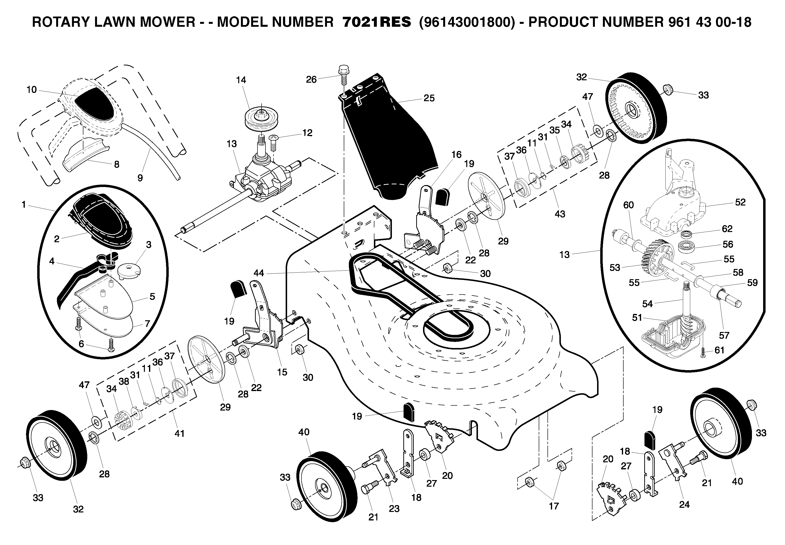 REPAIR PARTS