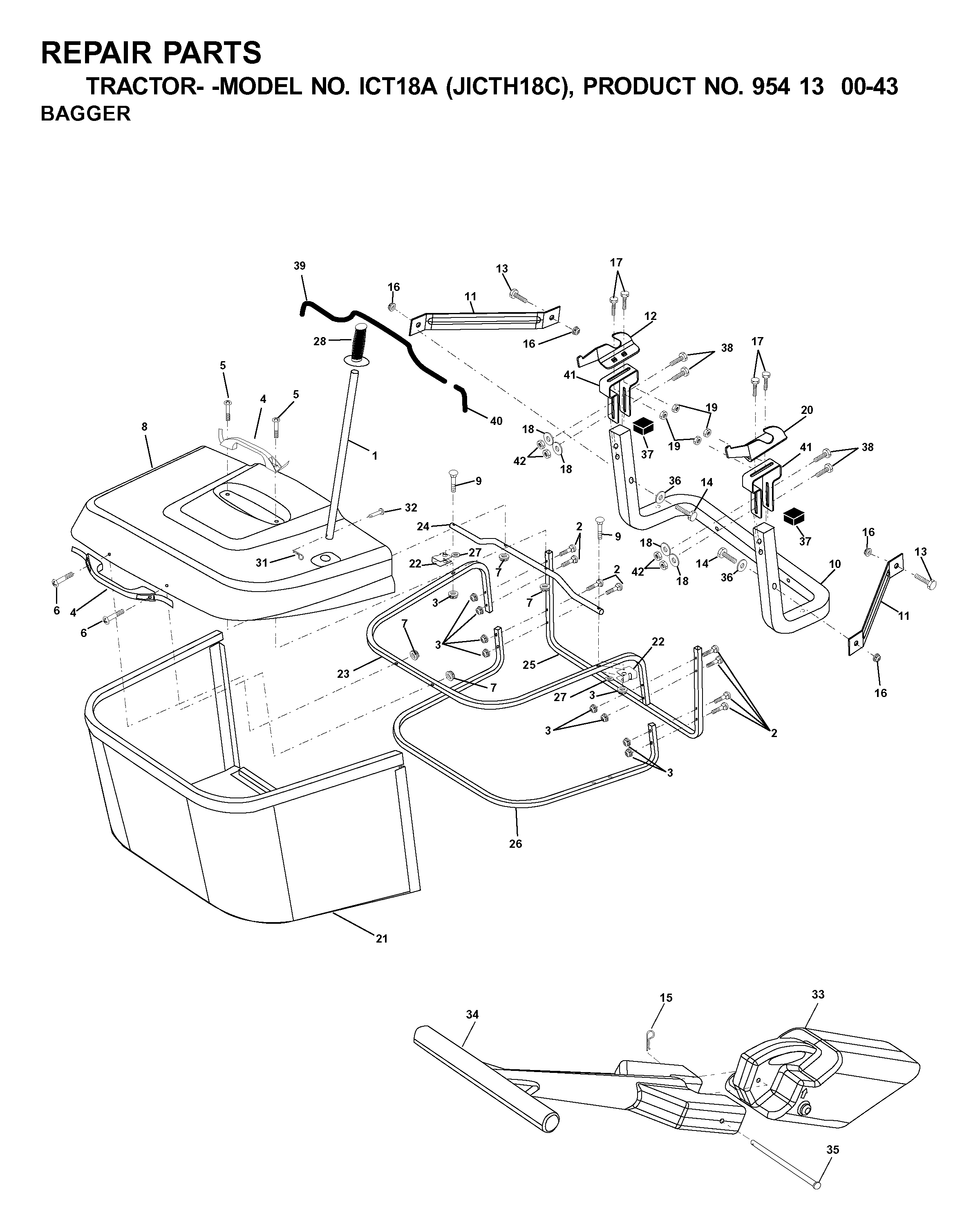 CYLINDER, PISTON & MUFFLER