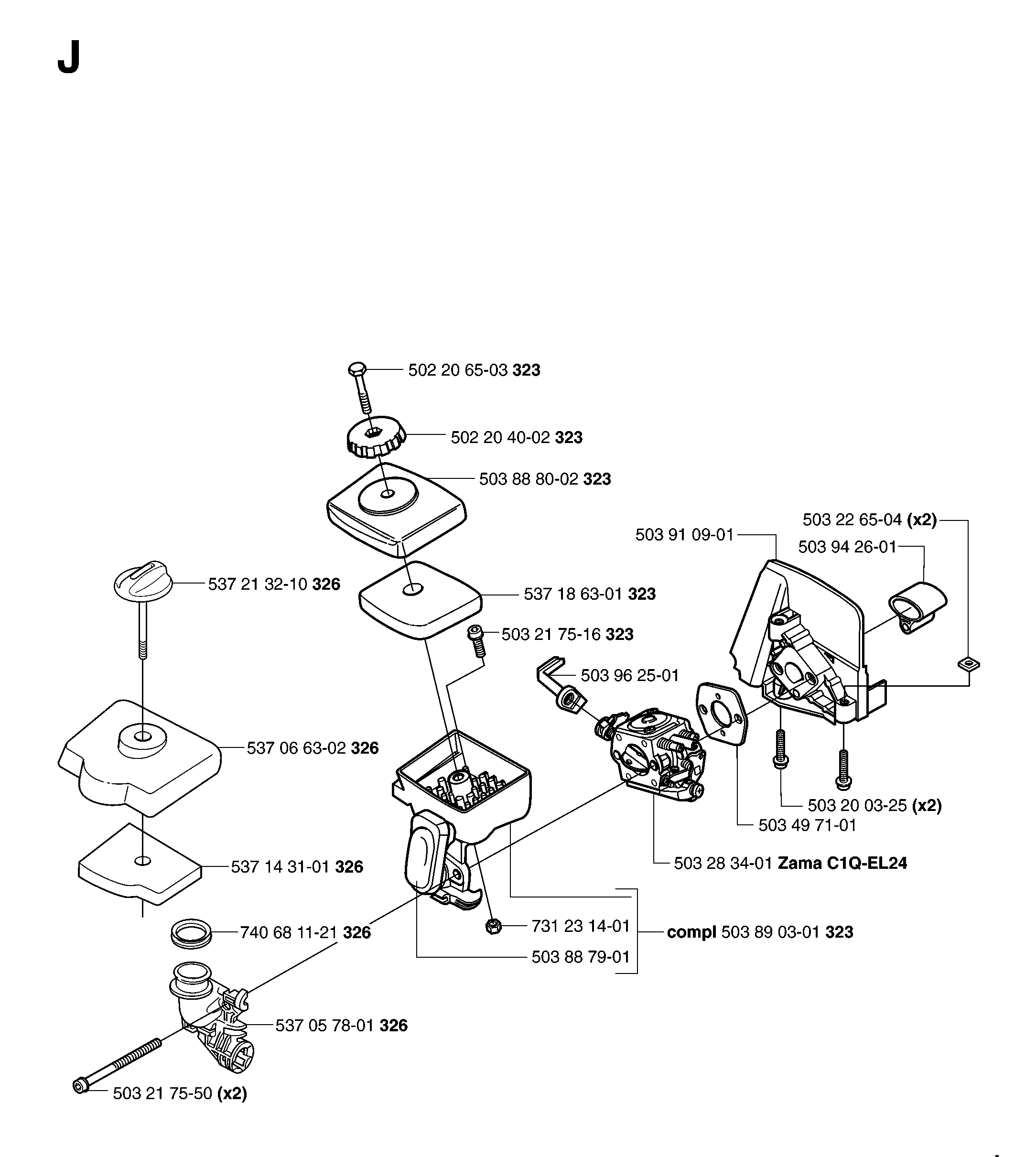CARBURETOR & AIR FILTER