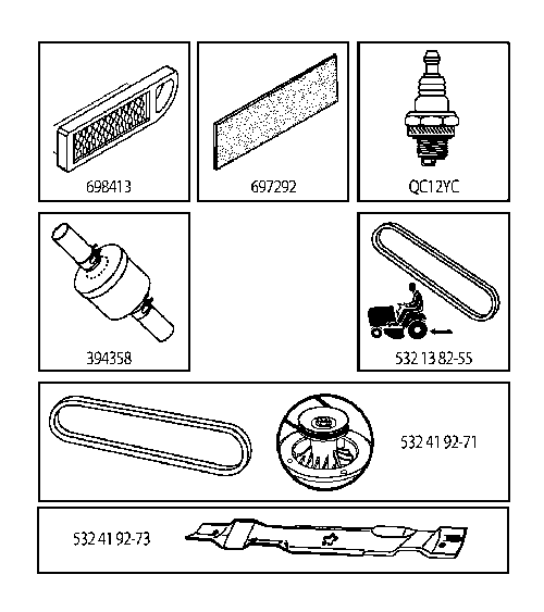 FREQUENTLY USED PARTS
