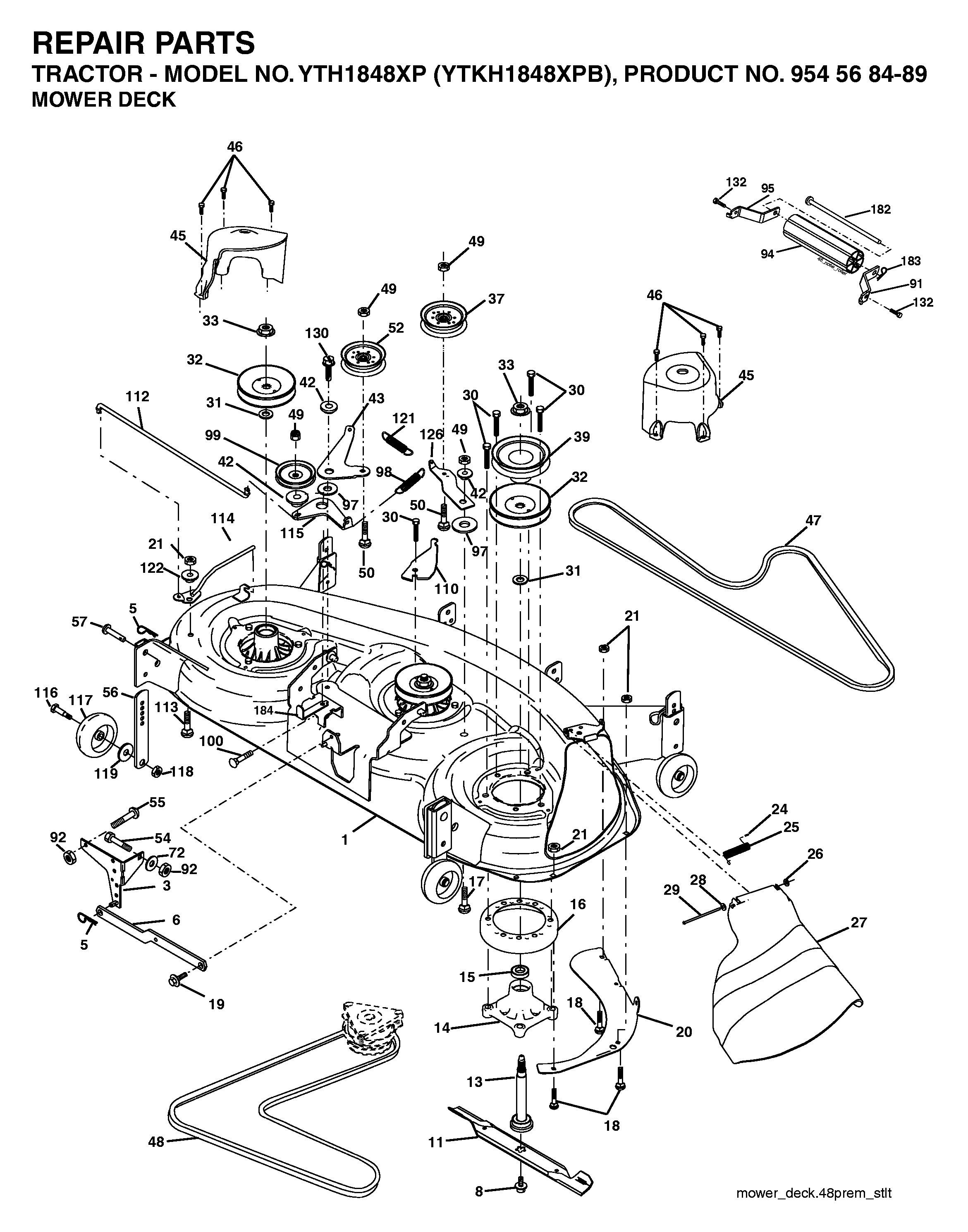 MOWER DECK / CUTTING DECK