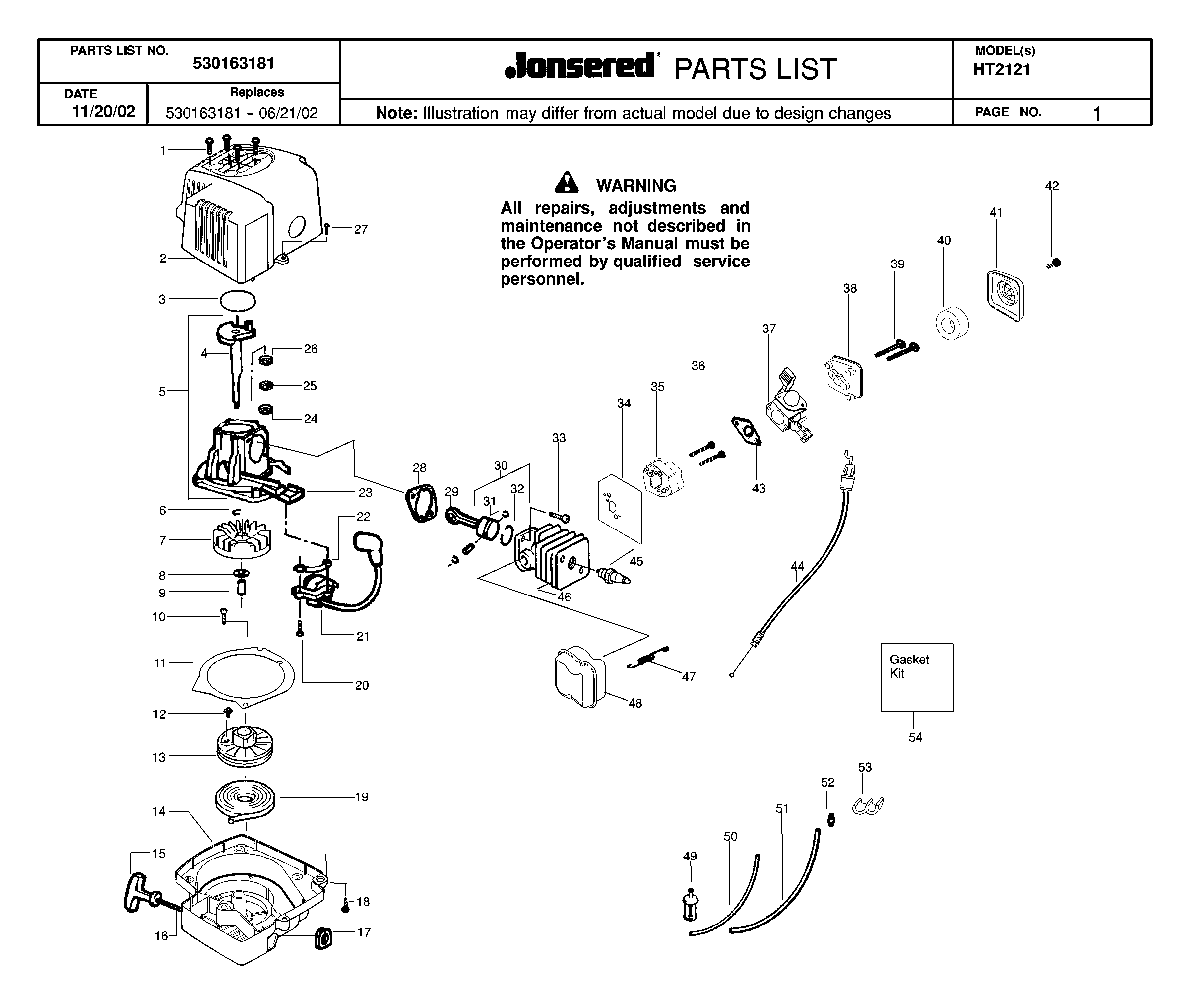 CARBURETOR DETAILS