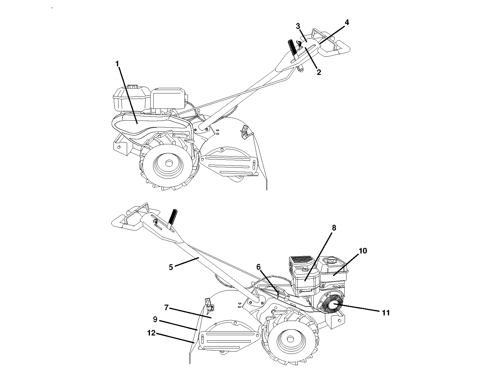 CYLINDER, PISTON & MUFFLER