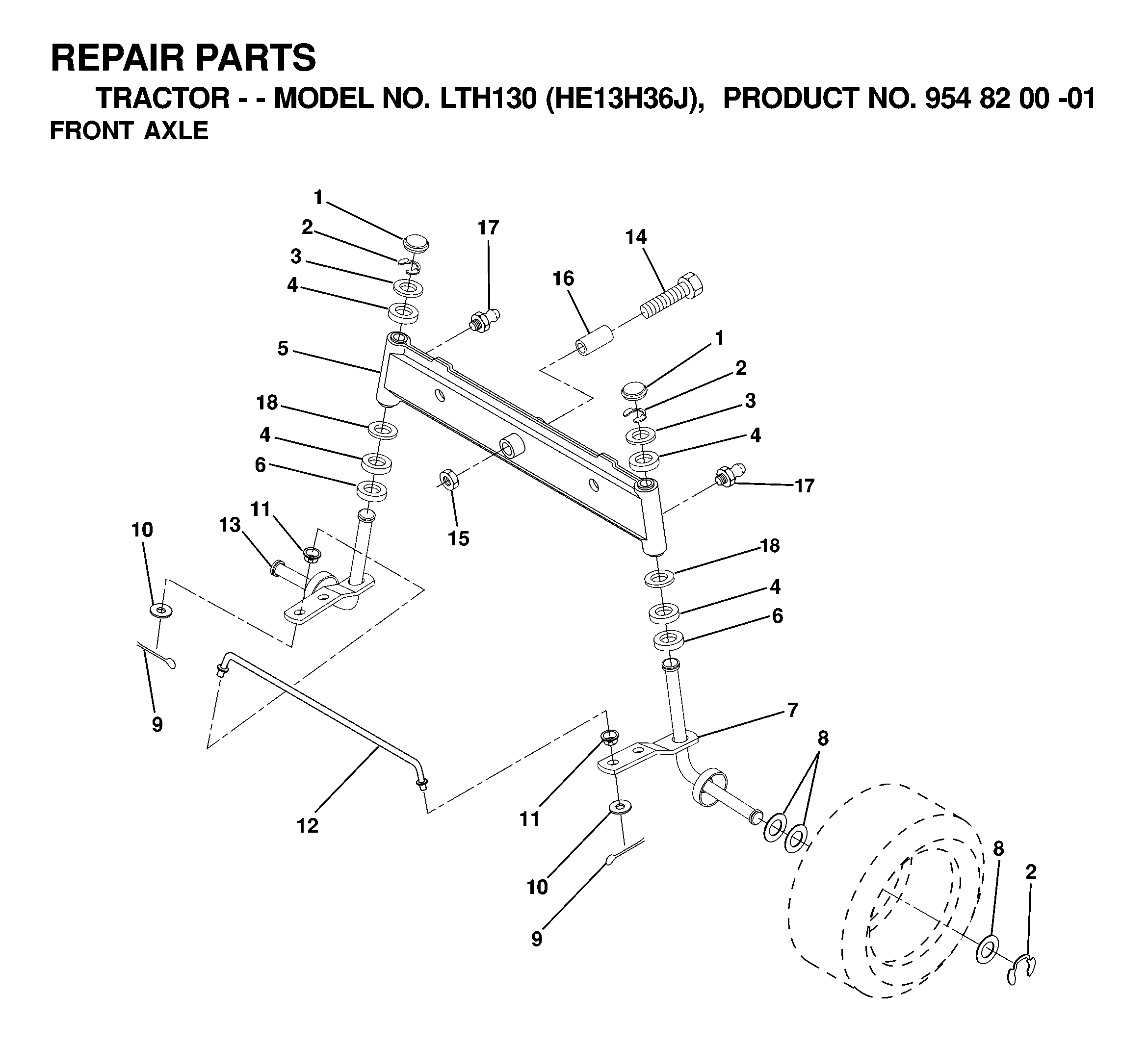 FRONT AXLE 
