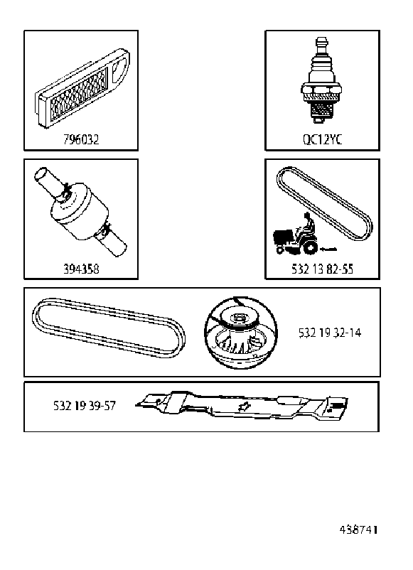 FREQUENTLY USED PARTS
