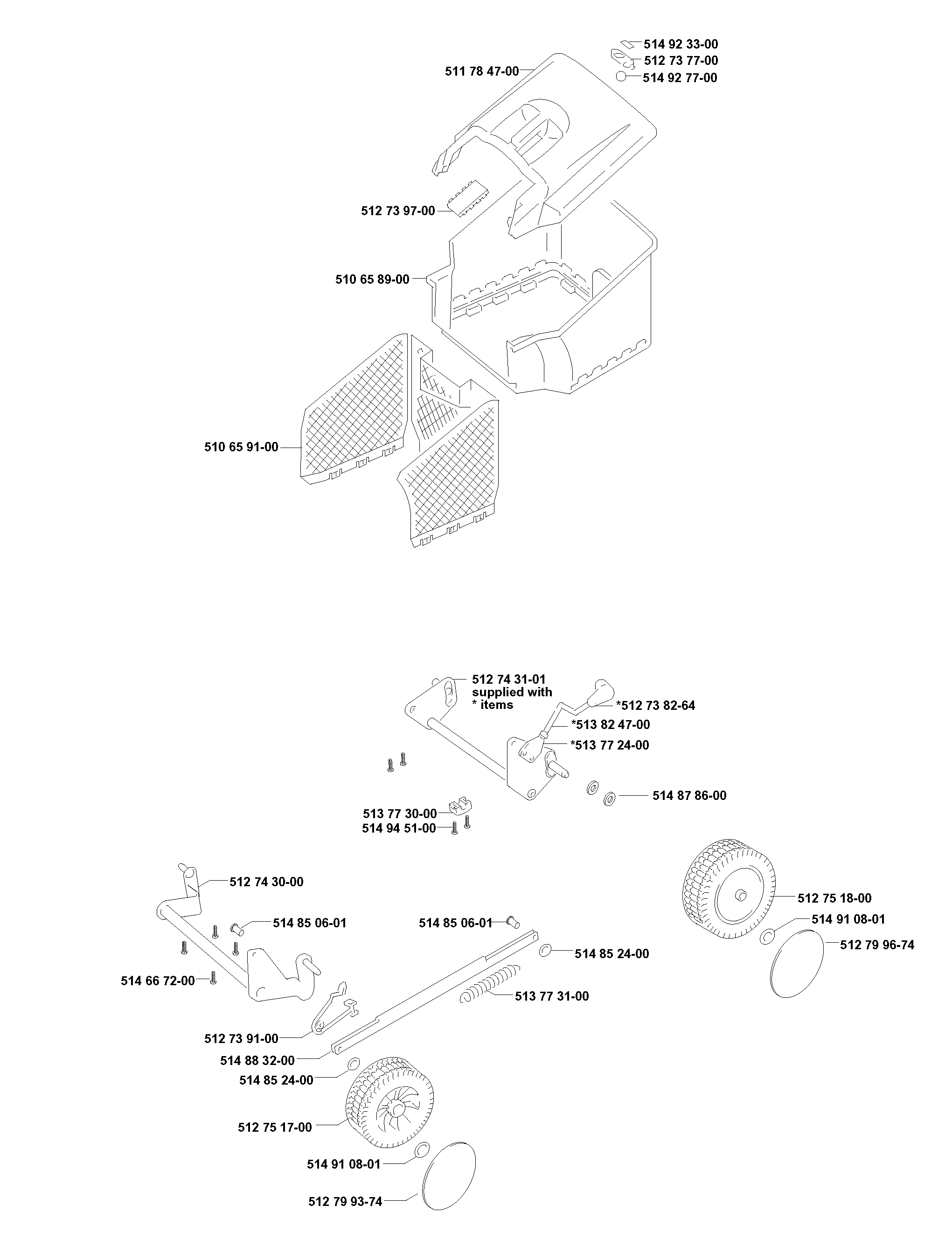 WHEEL & DEPTH STAKE ASSEMBLY
