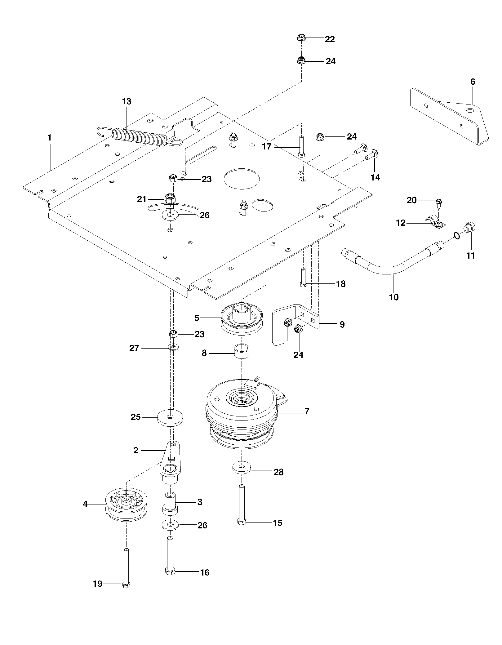 ENGINE PLATE