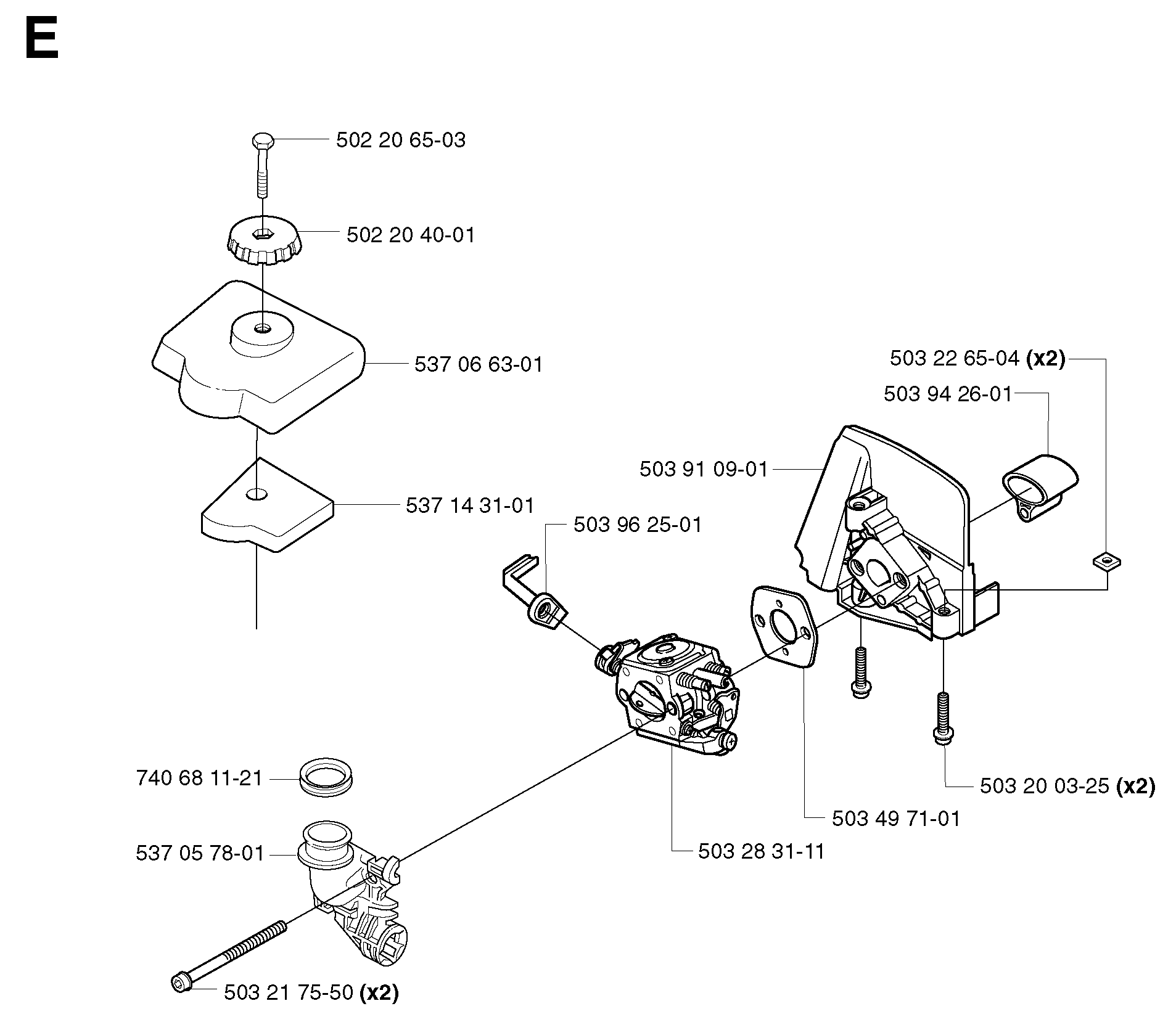 CARBURETOR & AIR FILTER