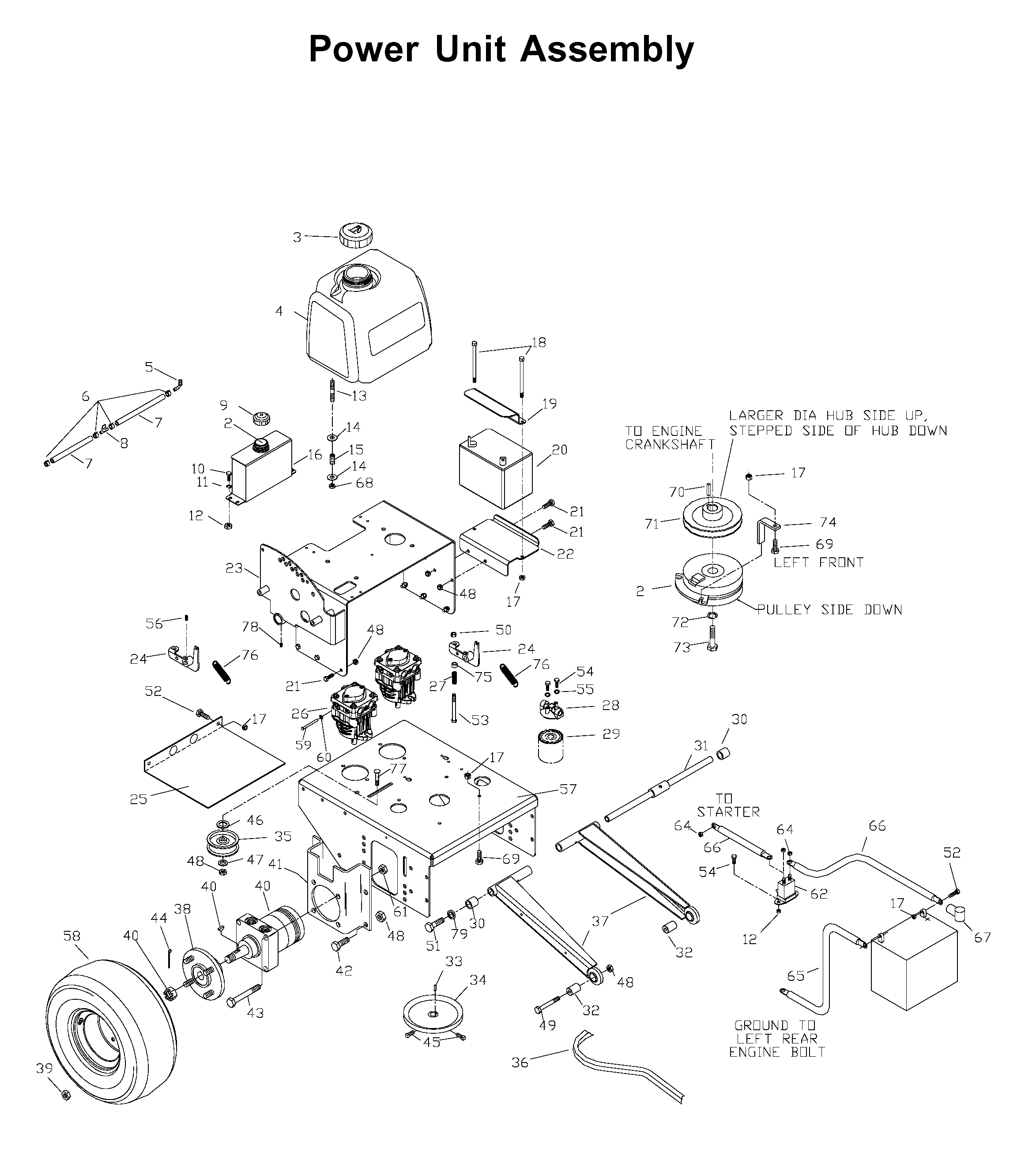 HYDRAULIC FRAME