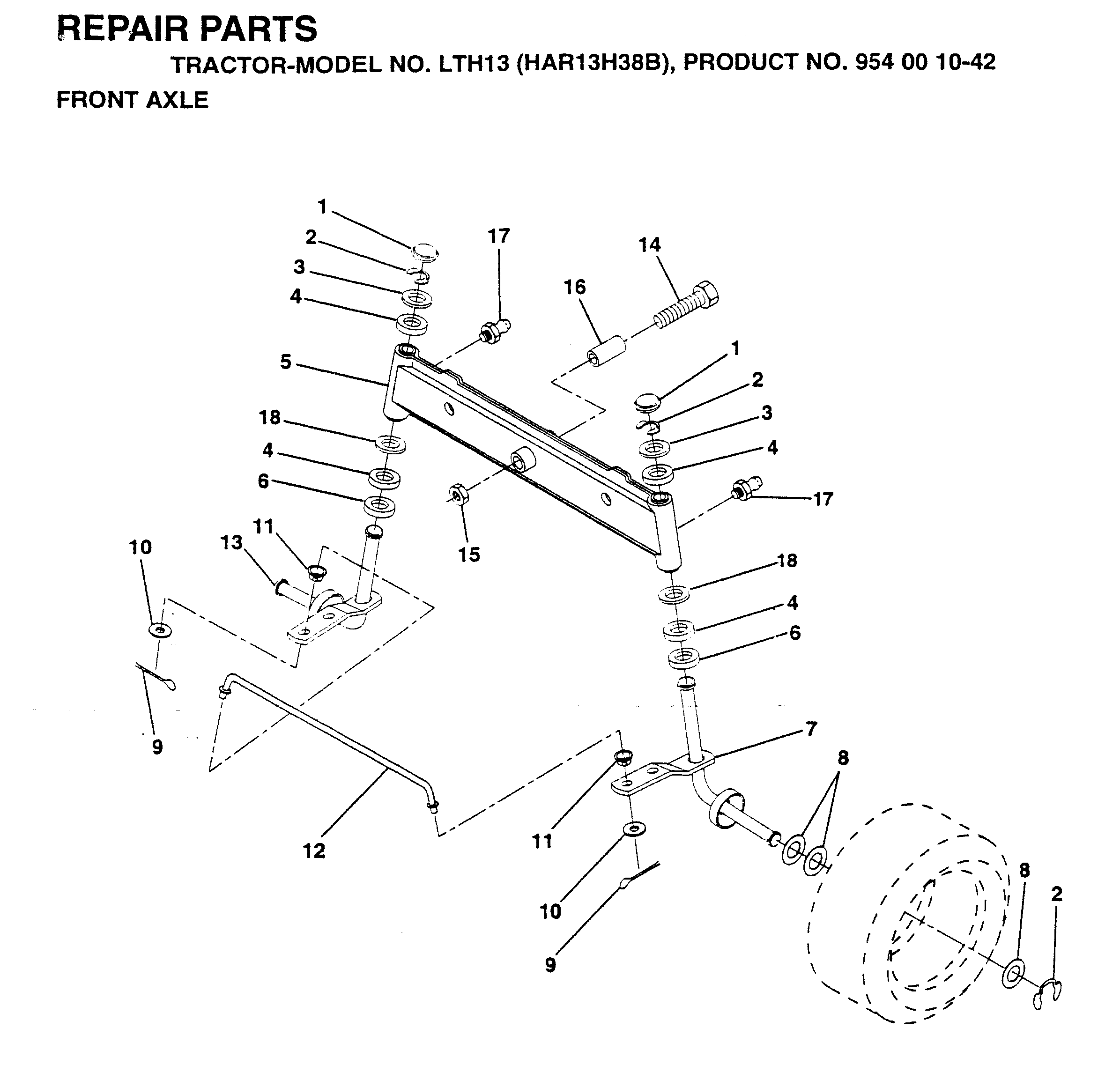 FRONT AXLE 