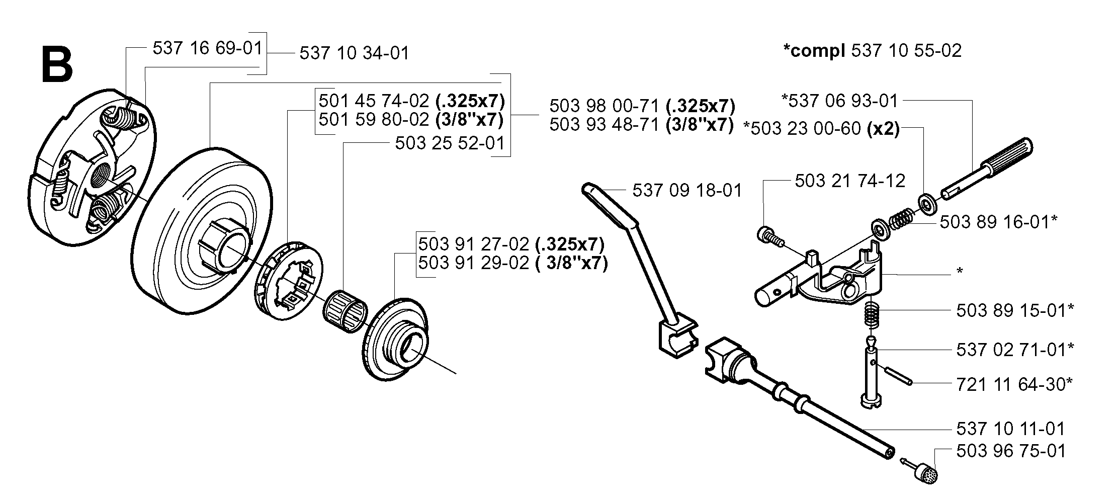 CLUTCH & OIL PUMP