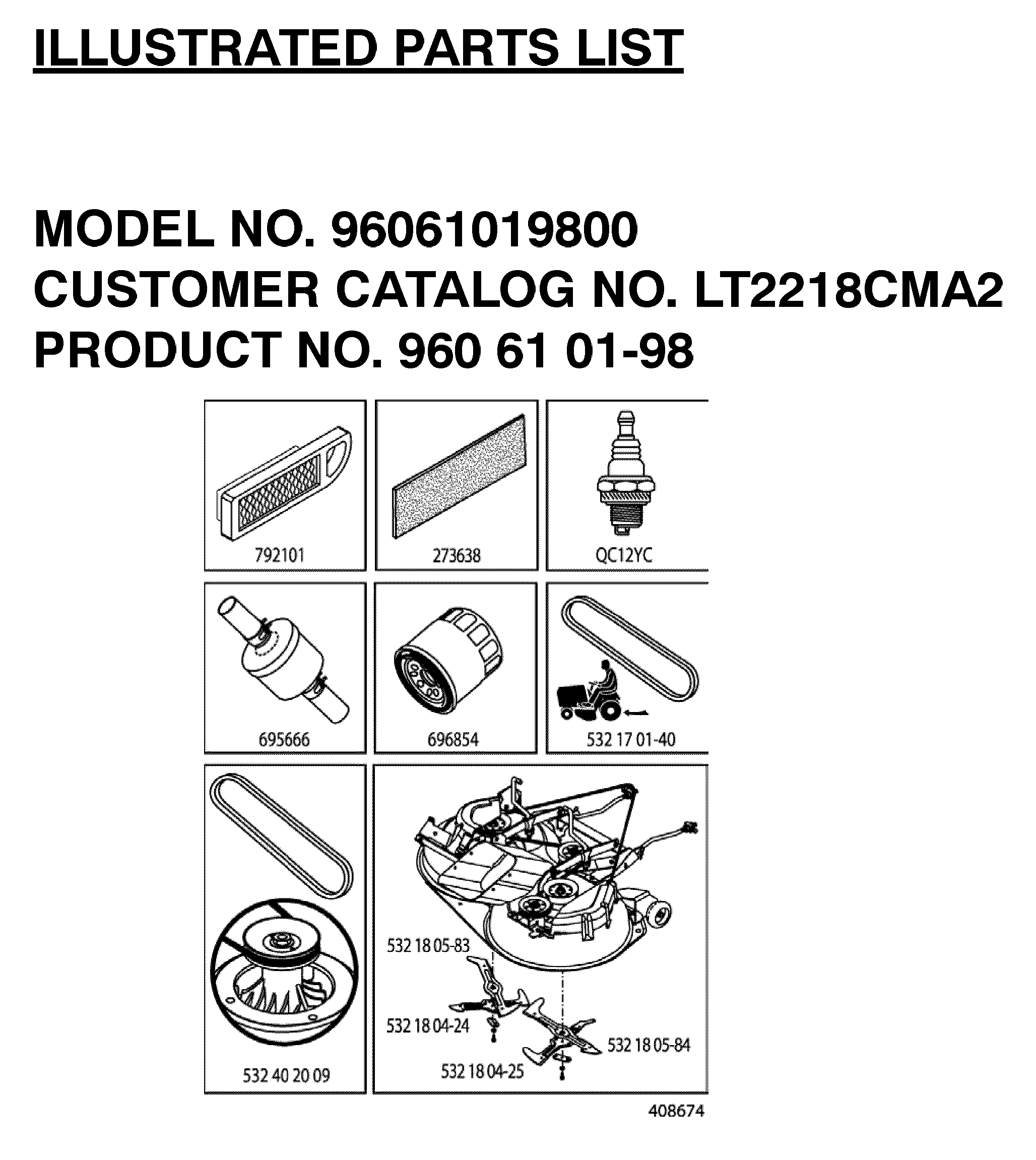 FREQUENTLY USED PARTS