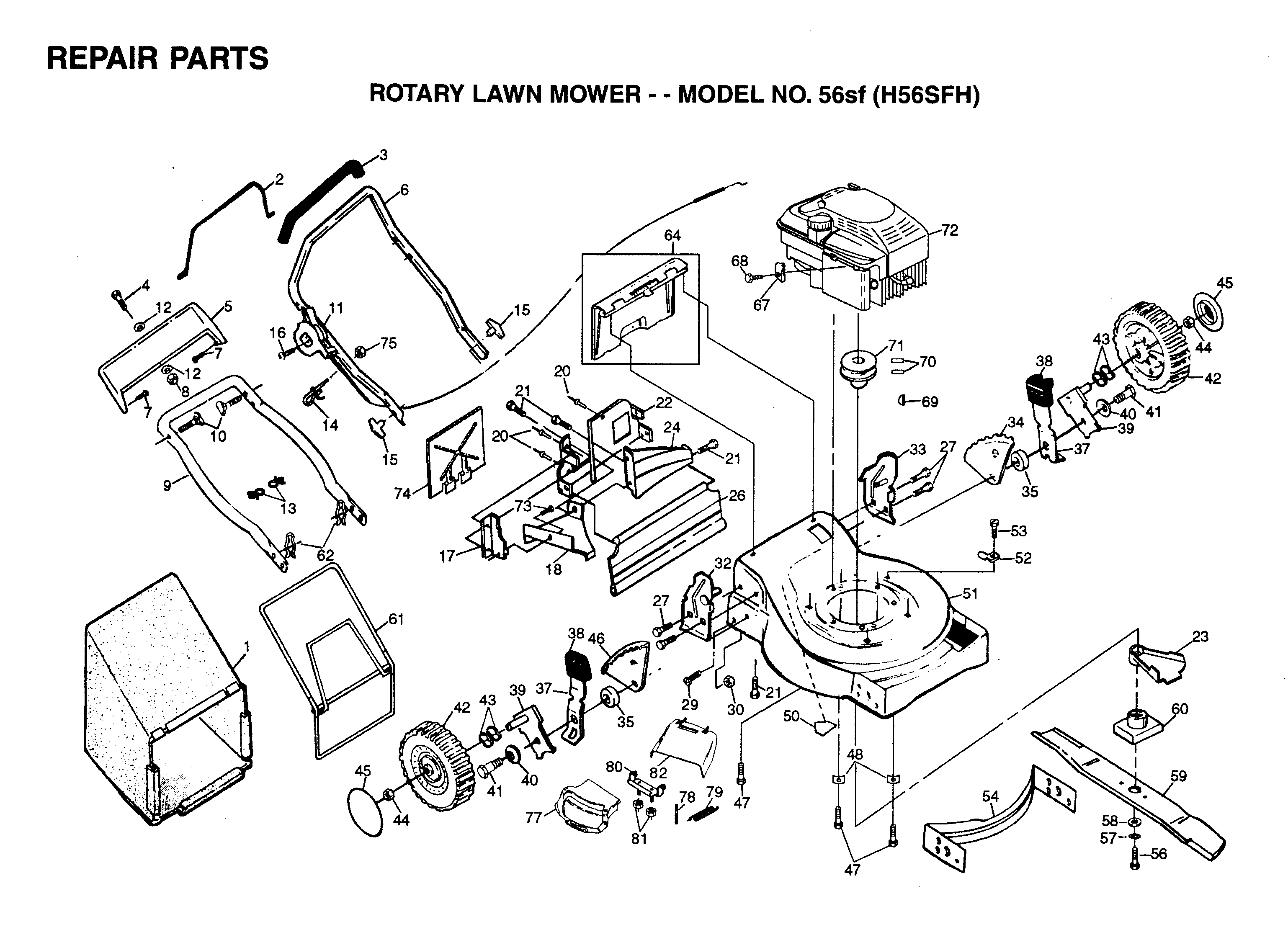 REPAIR PARTS