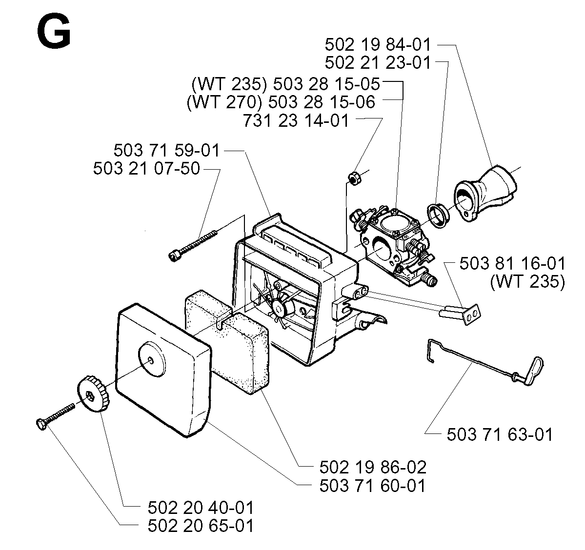 CARBURETOR & AIR FILTER