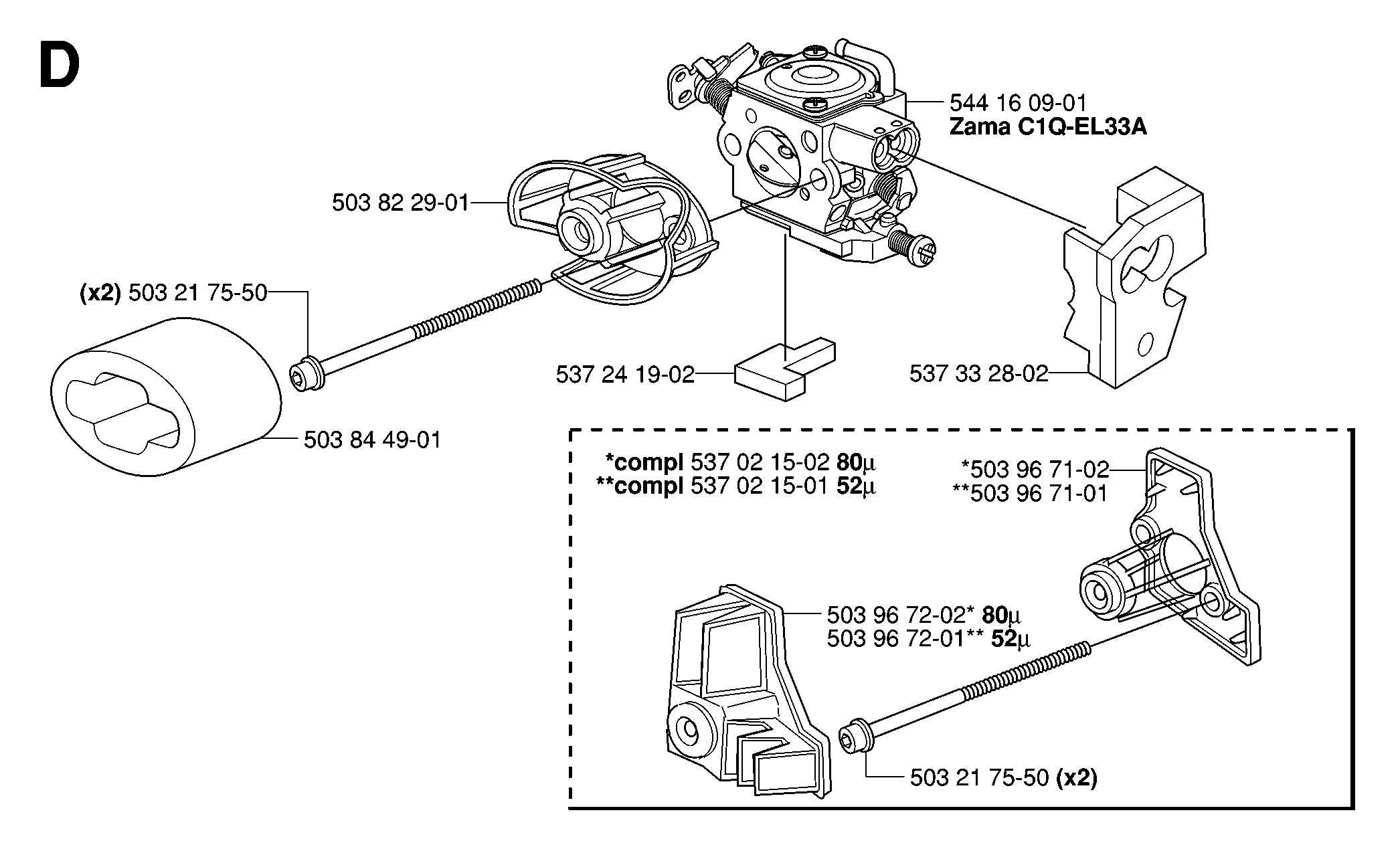 CARBURETOR & AIR FILTER