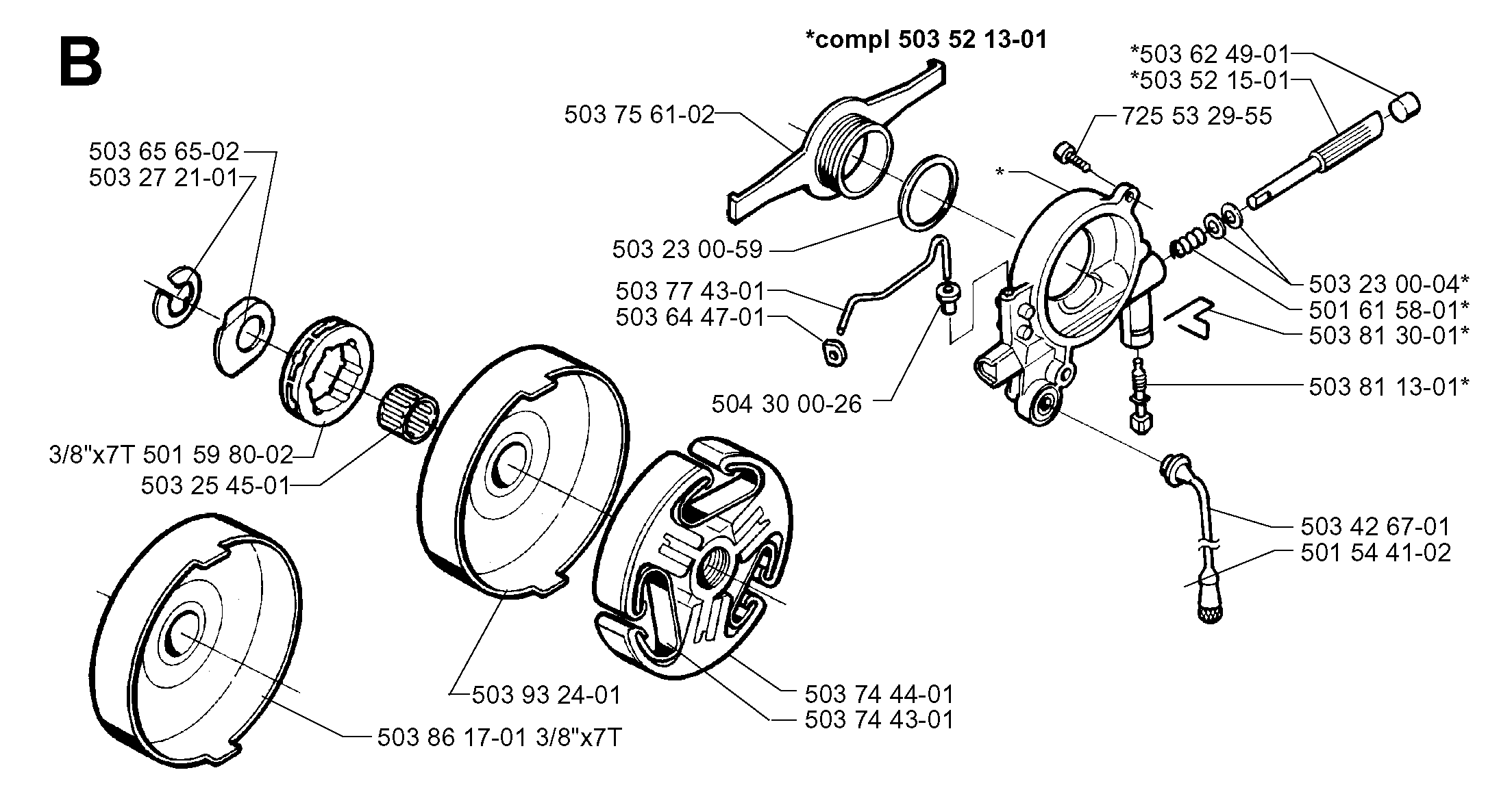 CLUTCH & OIL PUMP