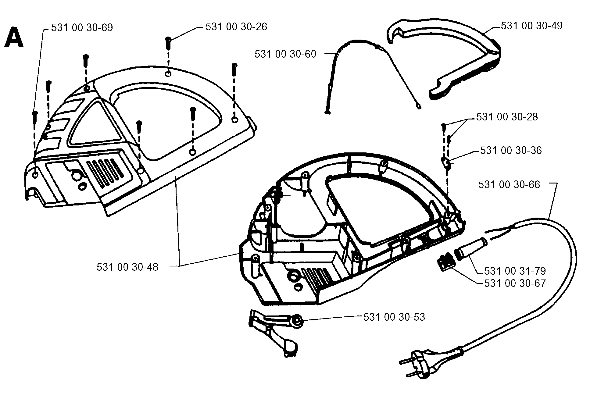 WHEEL & DEPTH STAKE ASSEMBLY