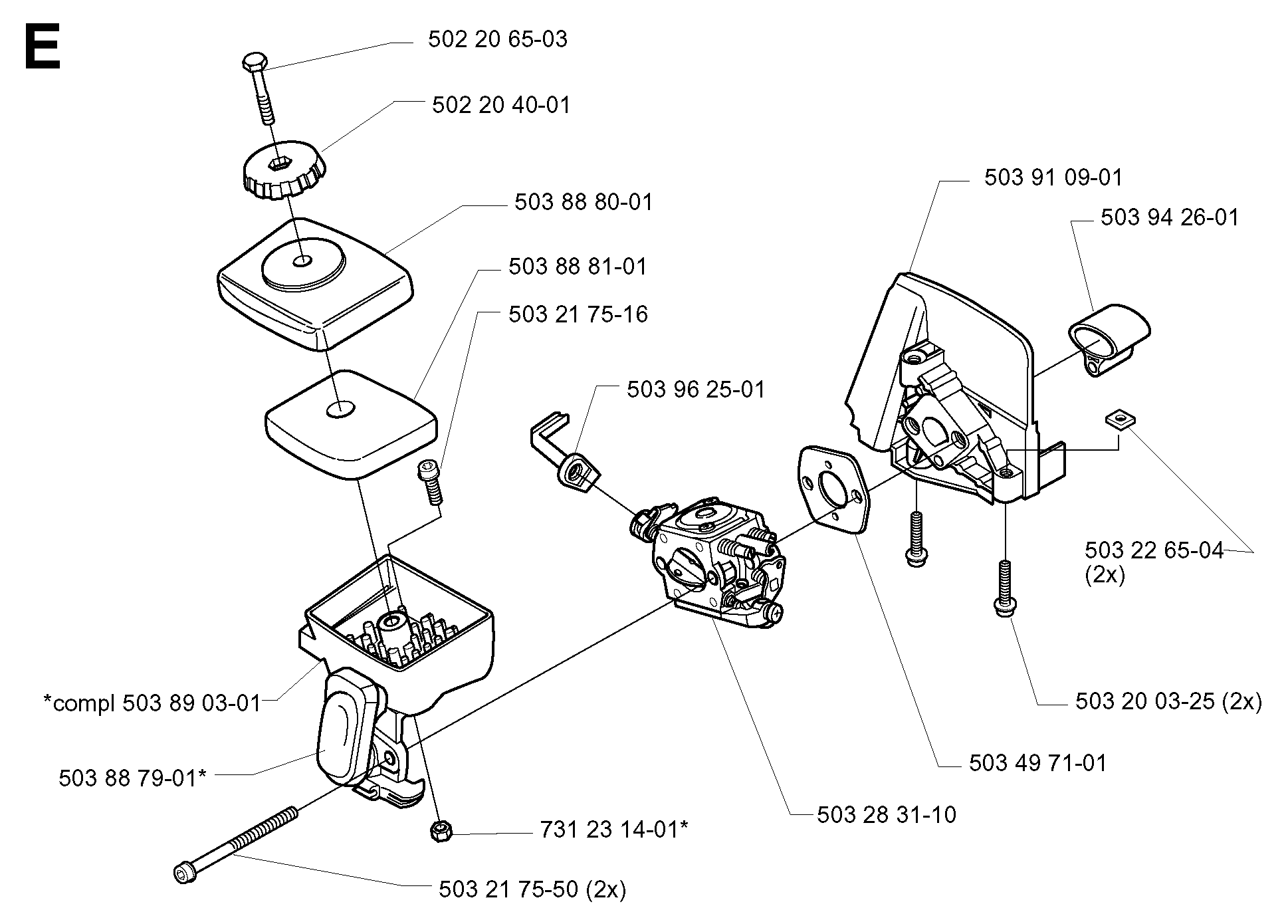 CARBURETOR & AIR FILTER