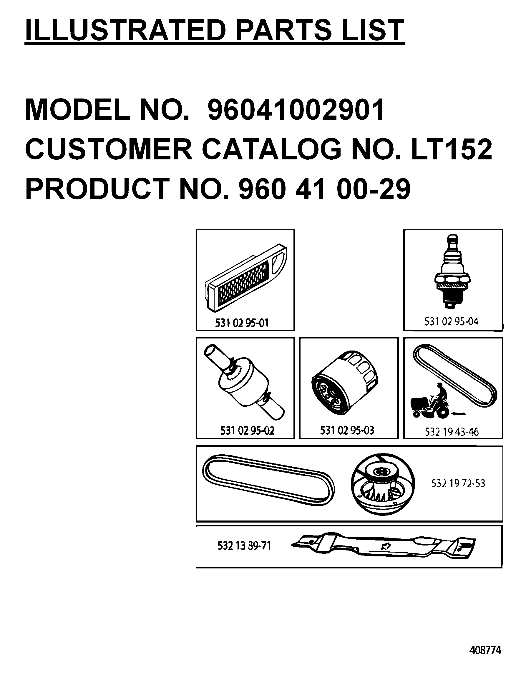 FREQUENTLY USED PARTS