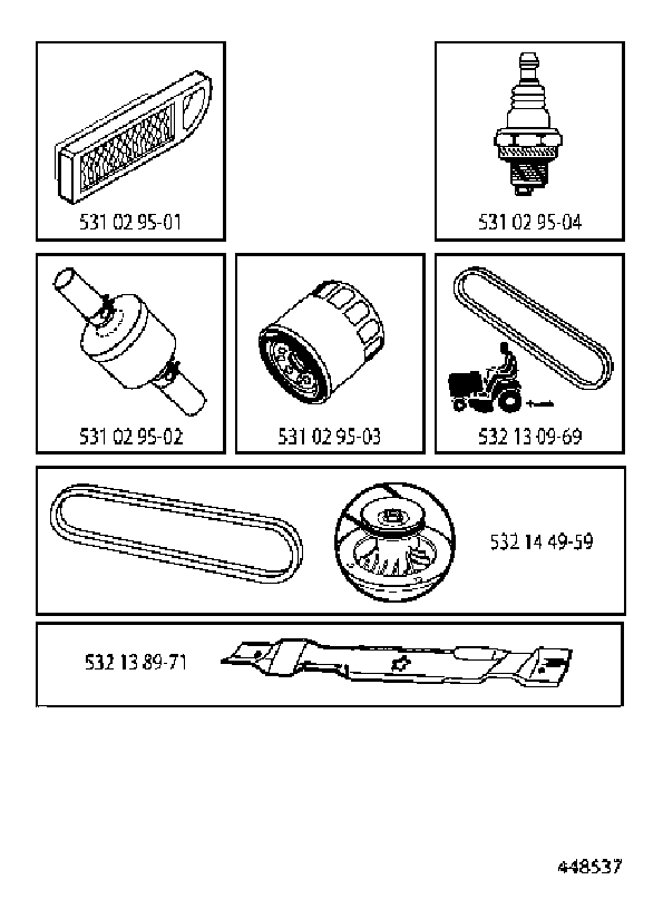 FREQUENTLY USED PARTS