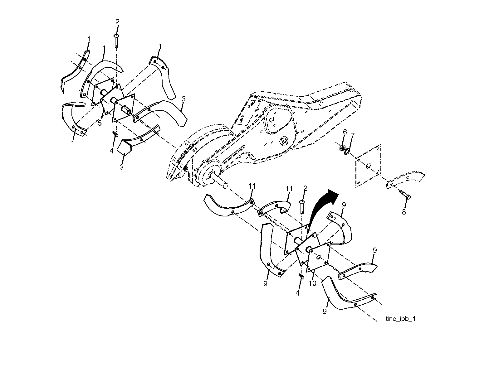 TINE ASSEMBLY