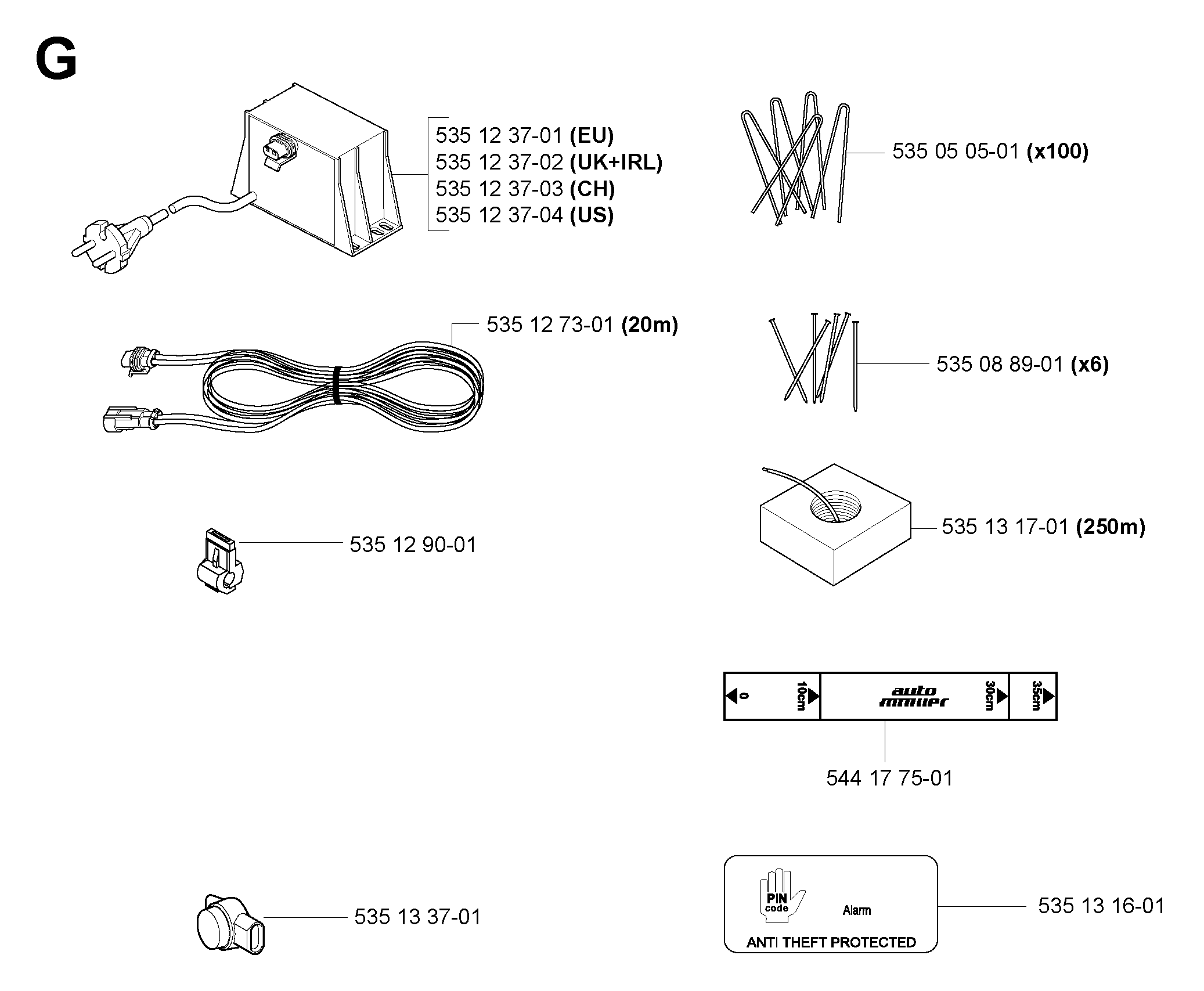 INSTALLATION ACCESSORIES