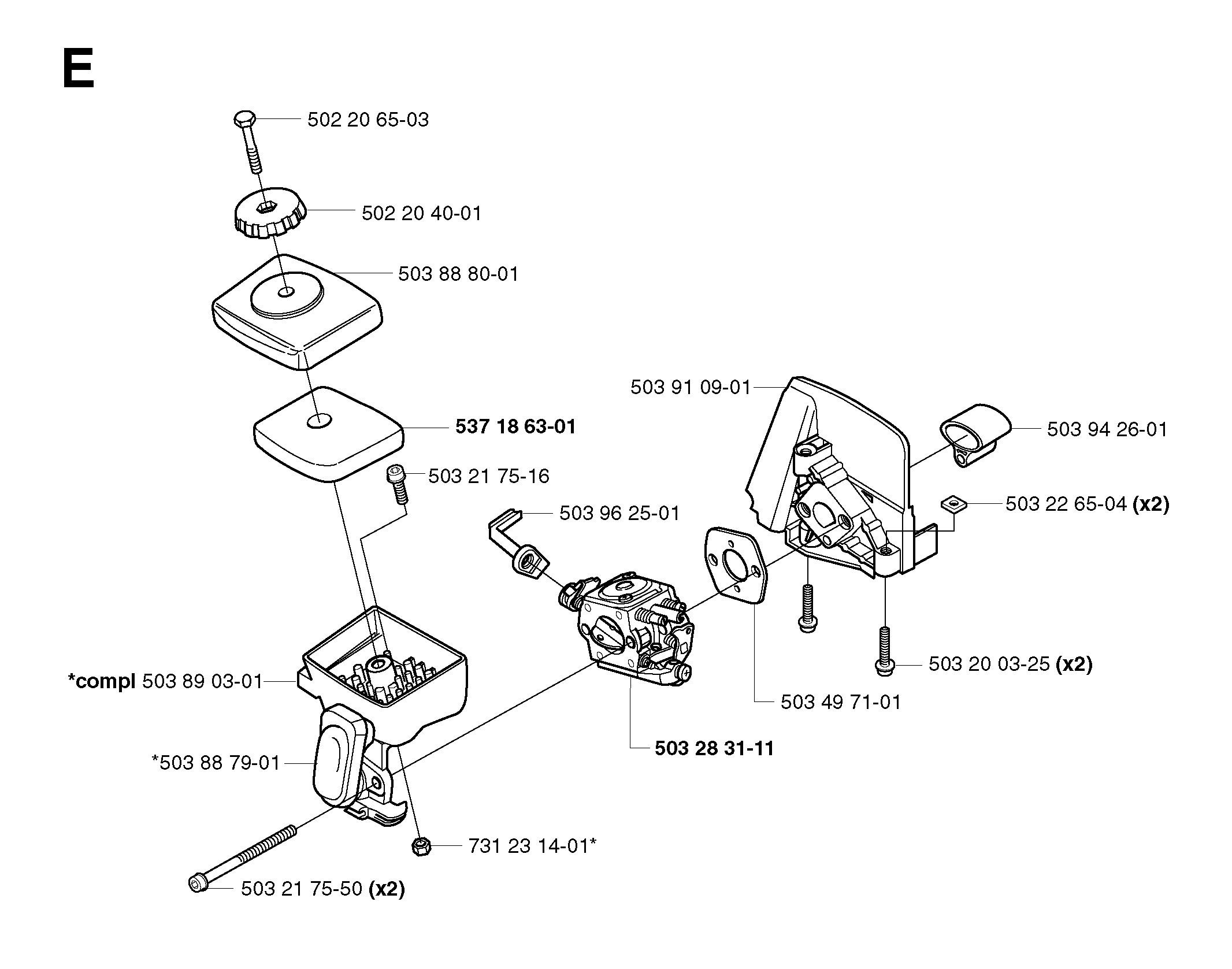 CARBURETOR & AIR FILTER