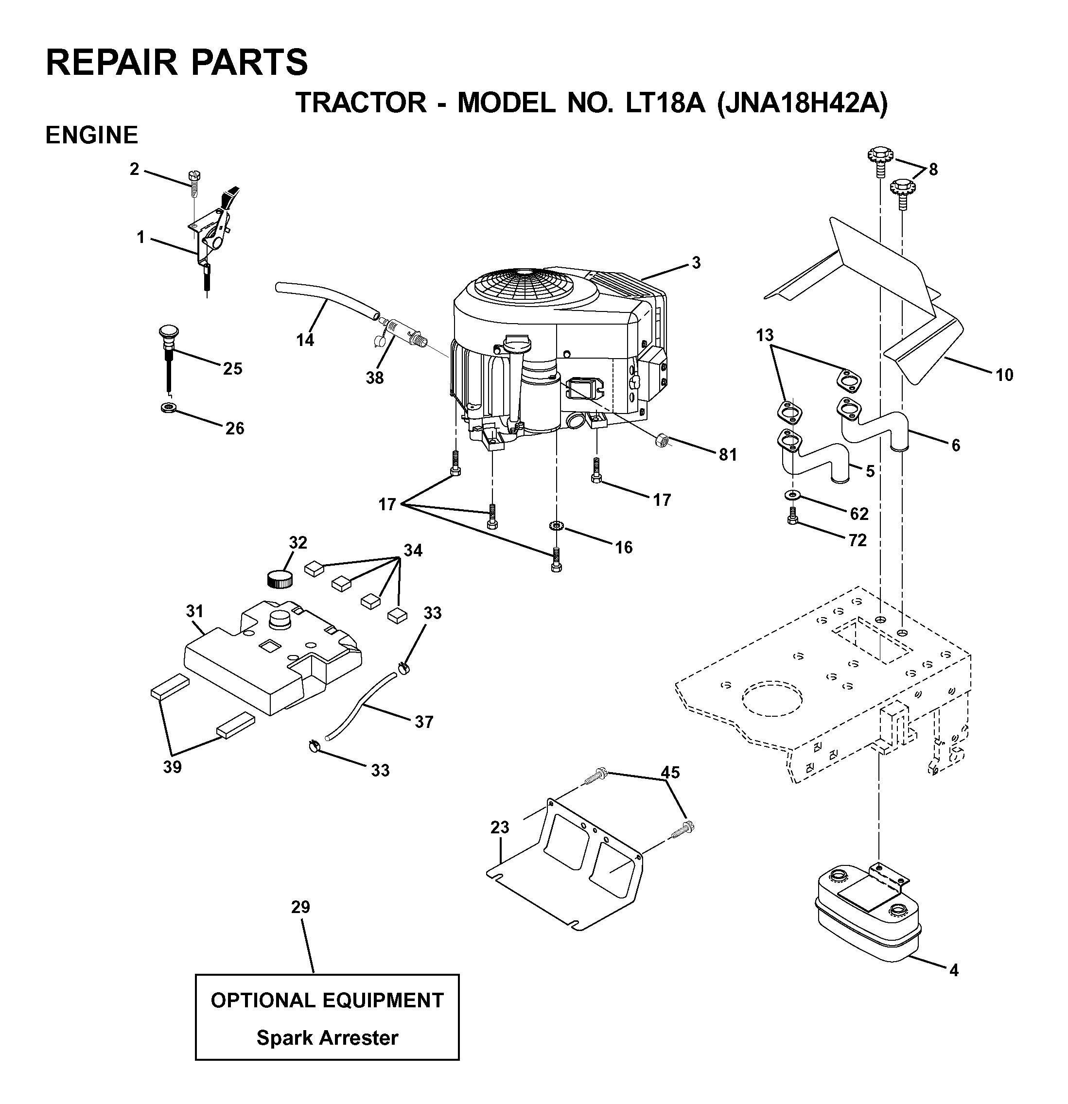 ENGINE & CUTTING EQUIPMENT