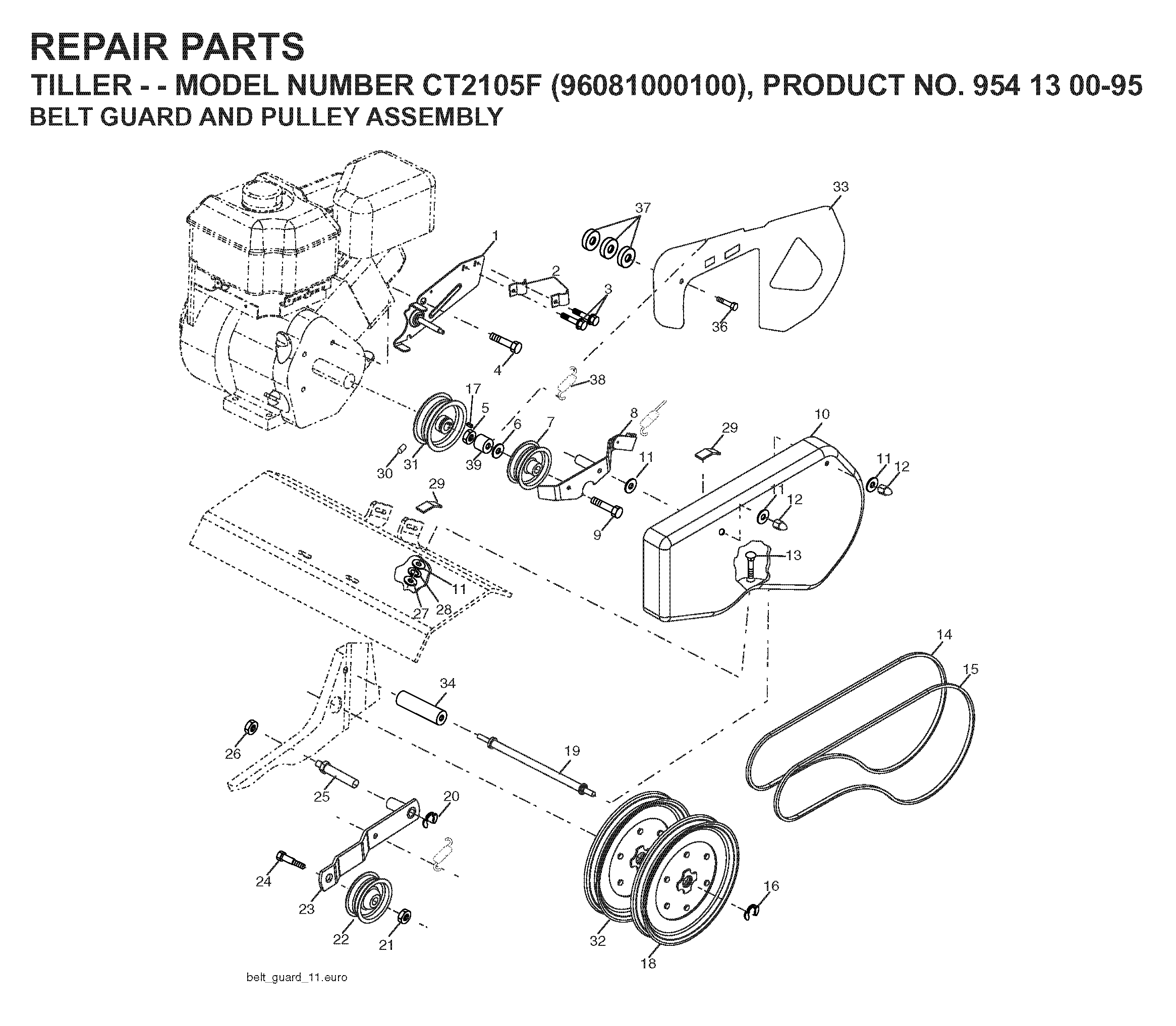 BELT GUARD & PULLEY