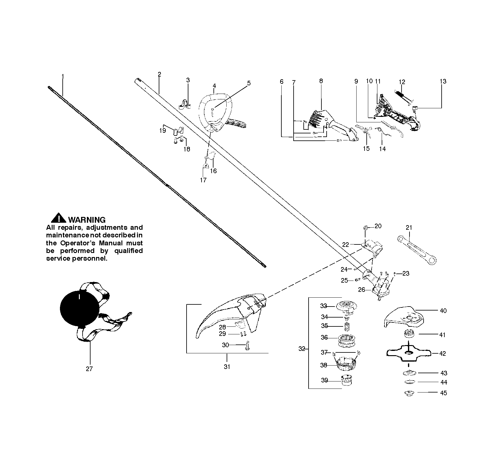 SHAFT & HANDLE