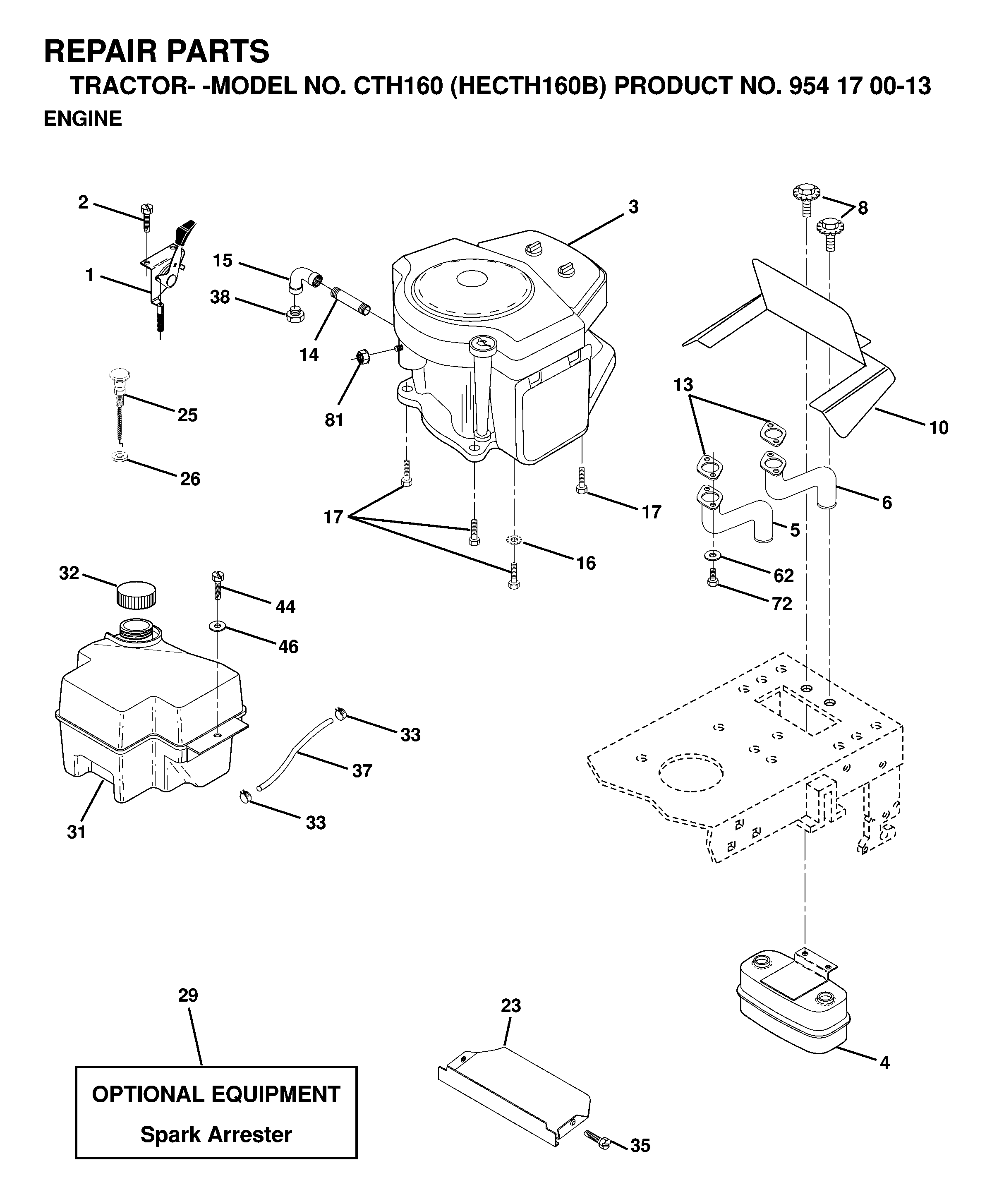 ENGINE & CUTTING EQUIPMENT