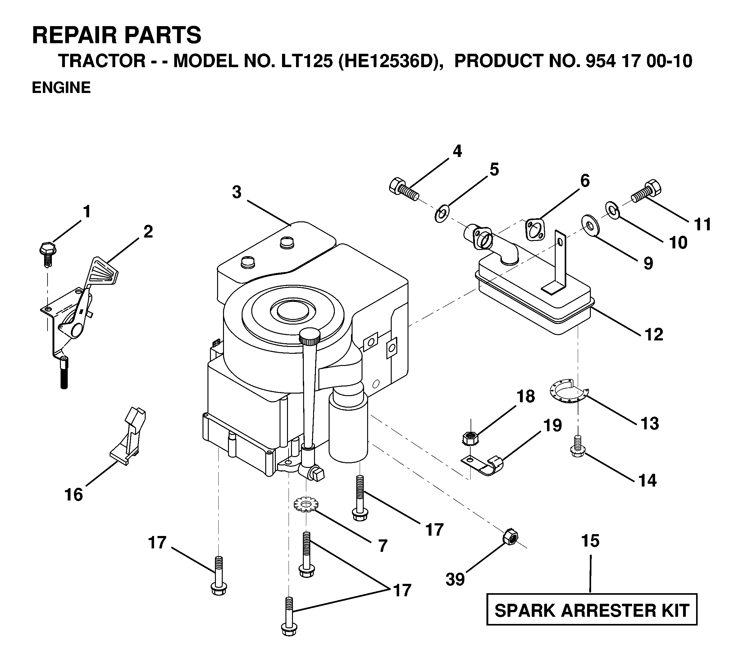 ENGINE & CUTTING EQUIPMENT