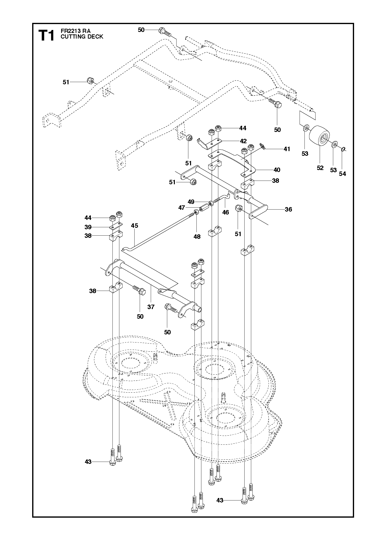 MOWER DECK / CUTTING DECK